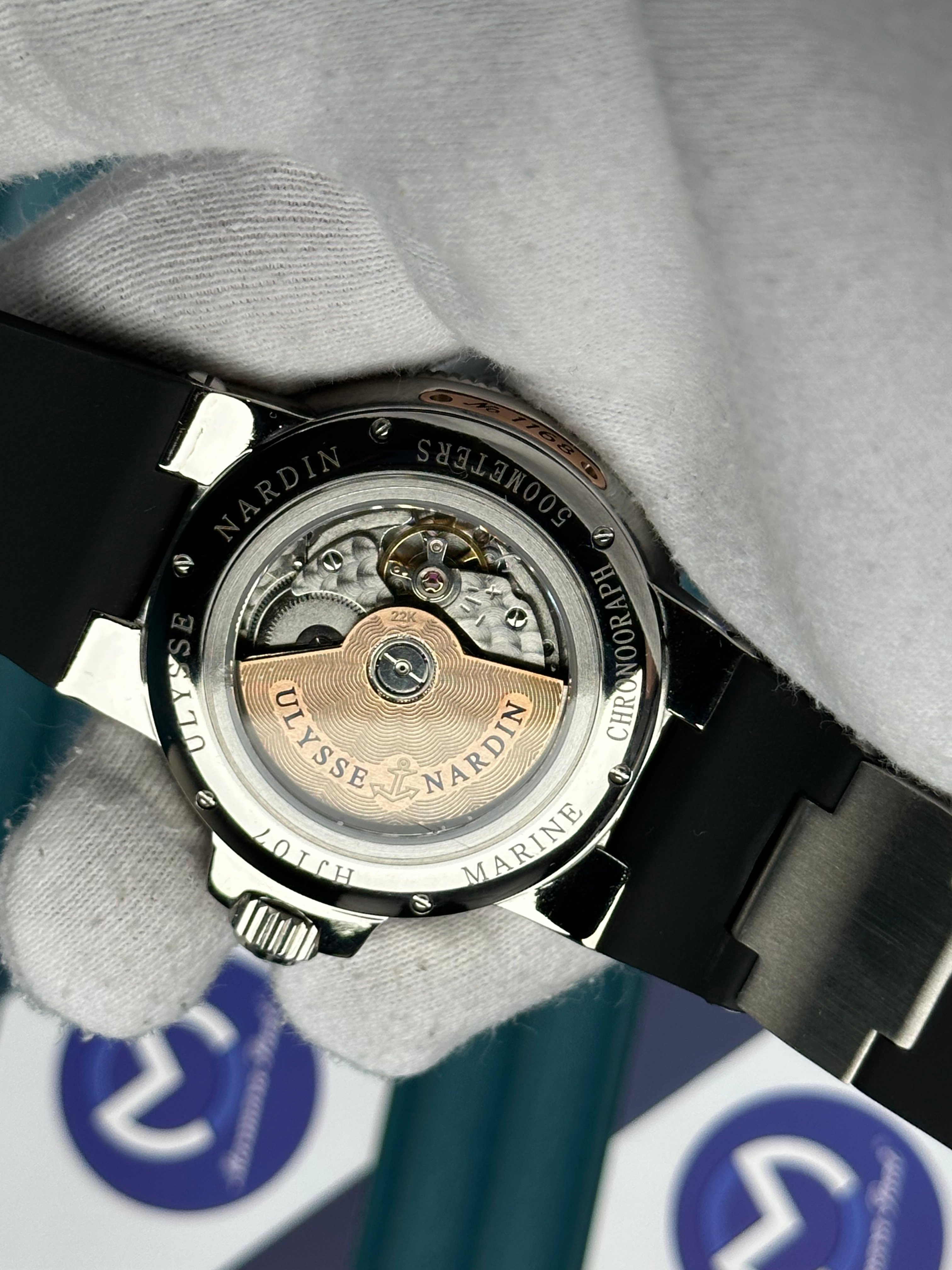 Ulysse Nardin Maxi Marine Chronometer Black