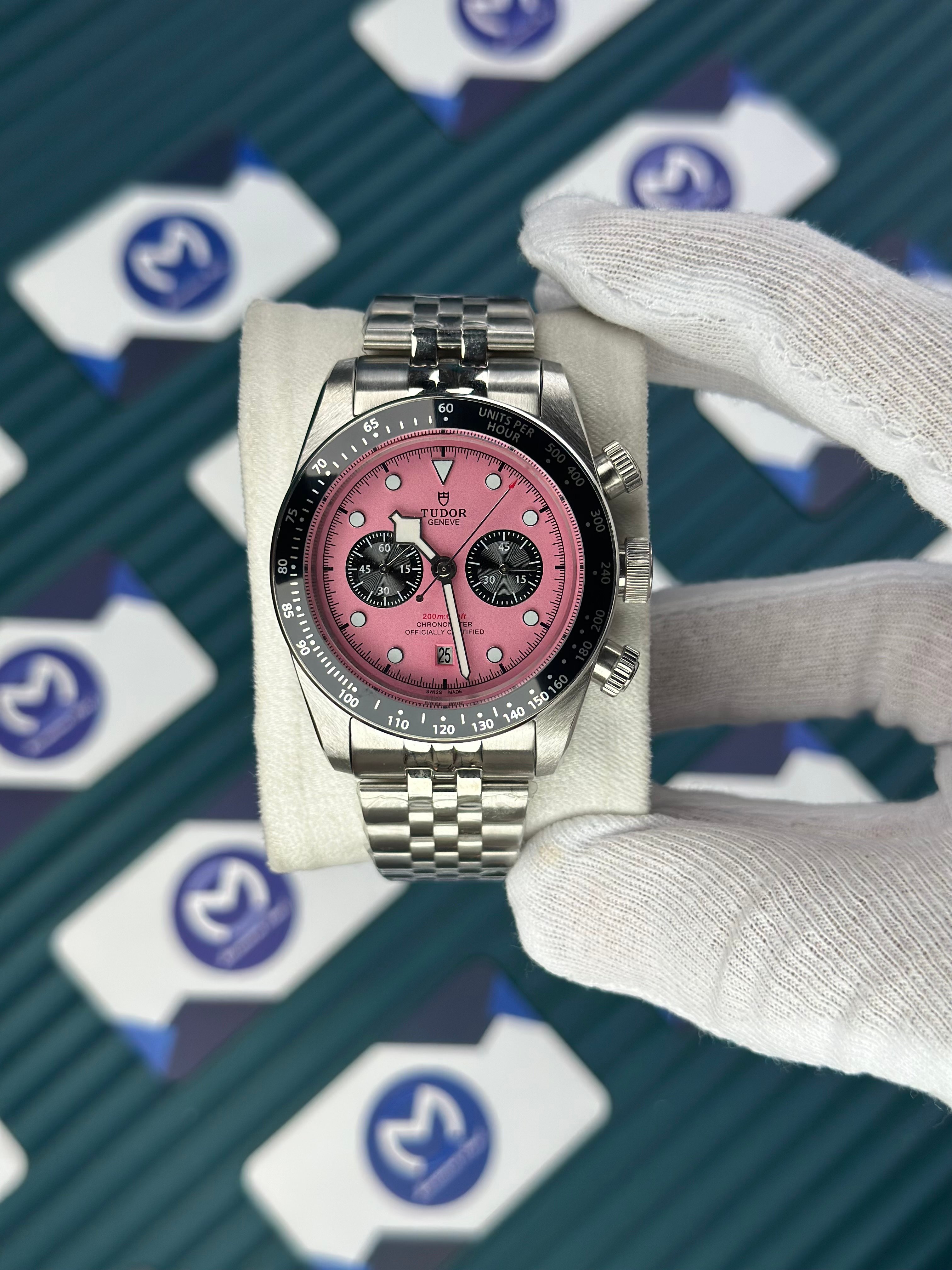 TUDOR BLACK BAY CHRONO MIAMI PINK JUBILE