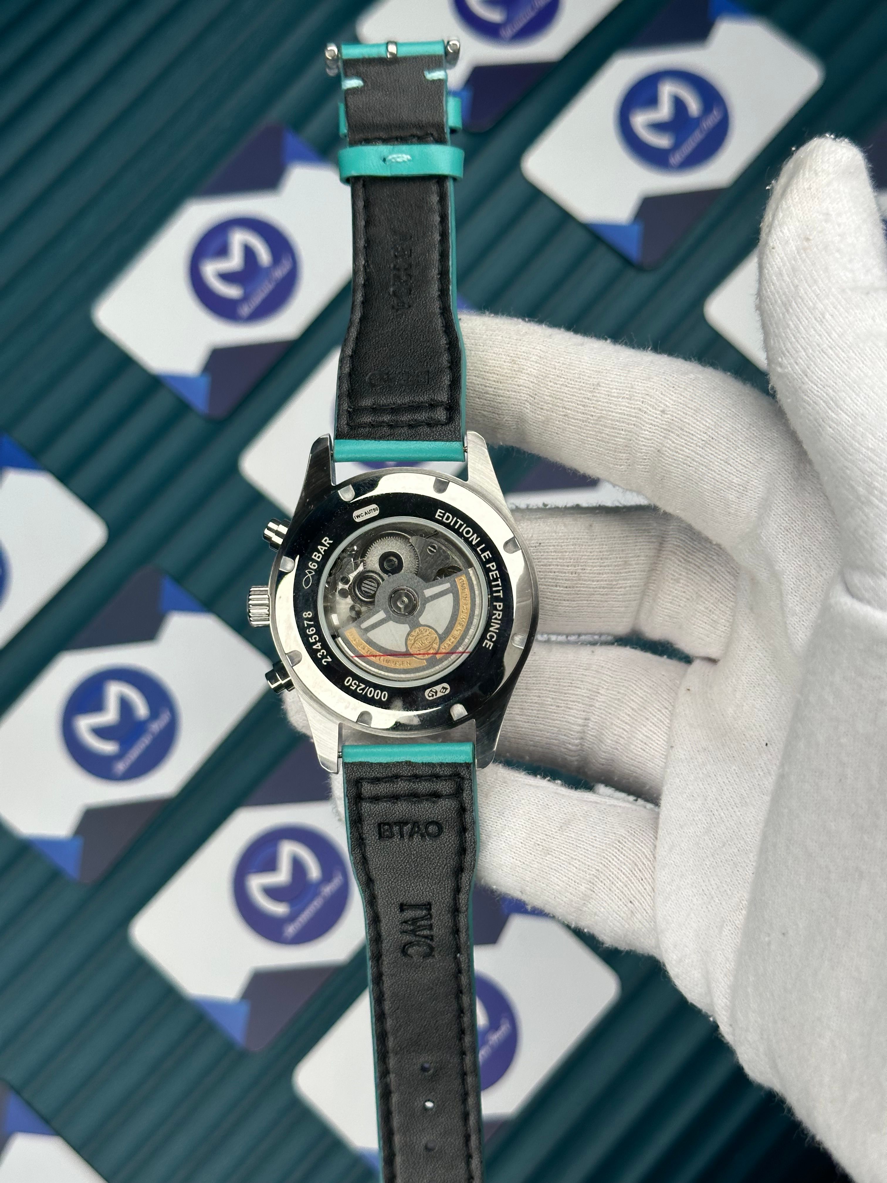 IWC MERCEDES AMG PETRONAS TURQUOISE
