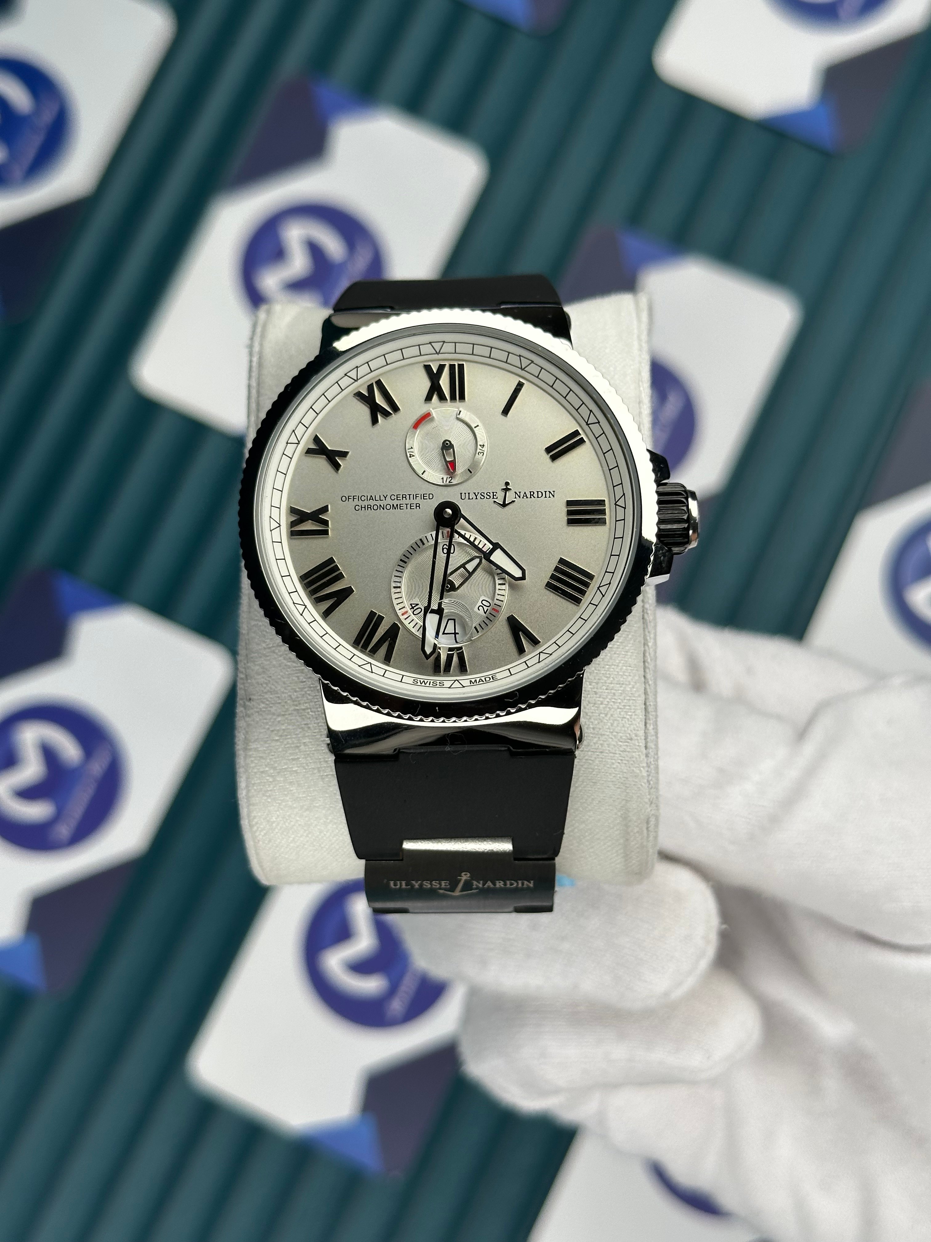 Ulysse Nardin Maxi Marine 1183-126 White Le Locle Suisse
