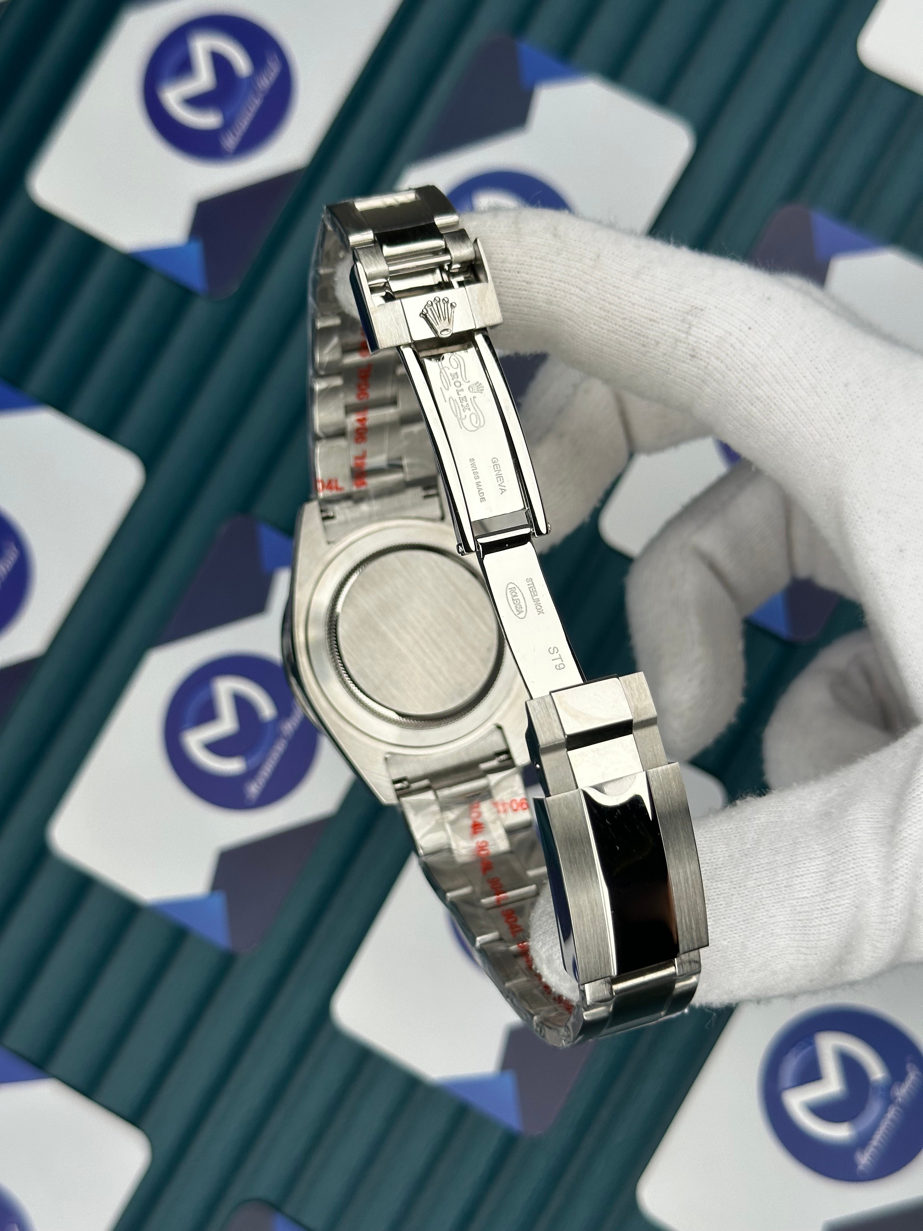 Rolex Rainbow Silver 