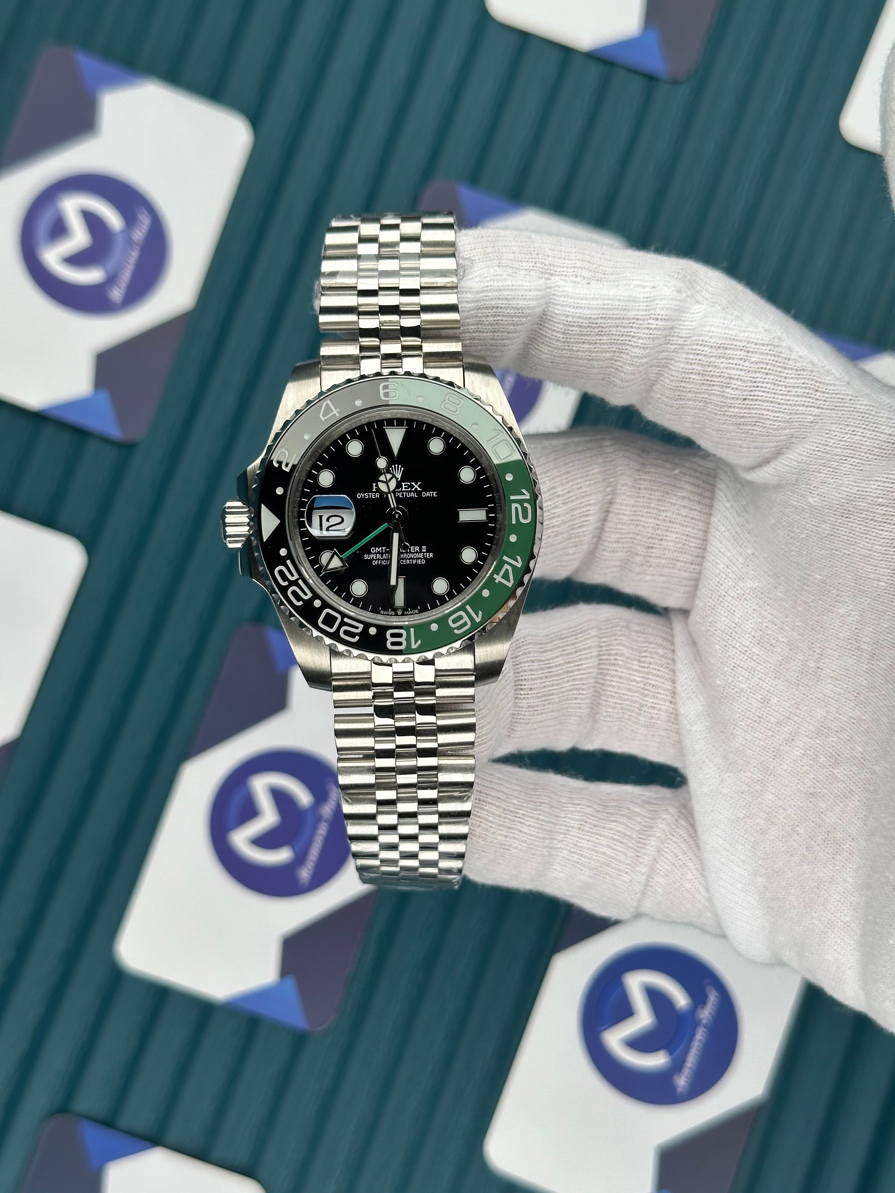 ROLEX GMT MASTER II BLACK DIAL STARBUCKS JUBILE