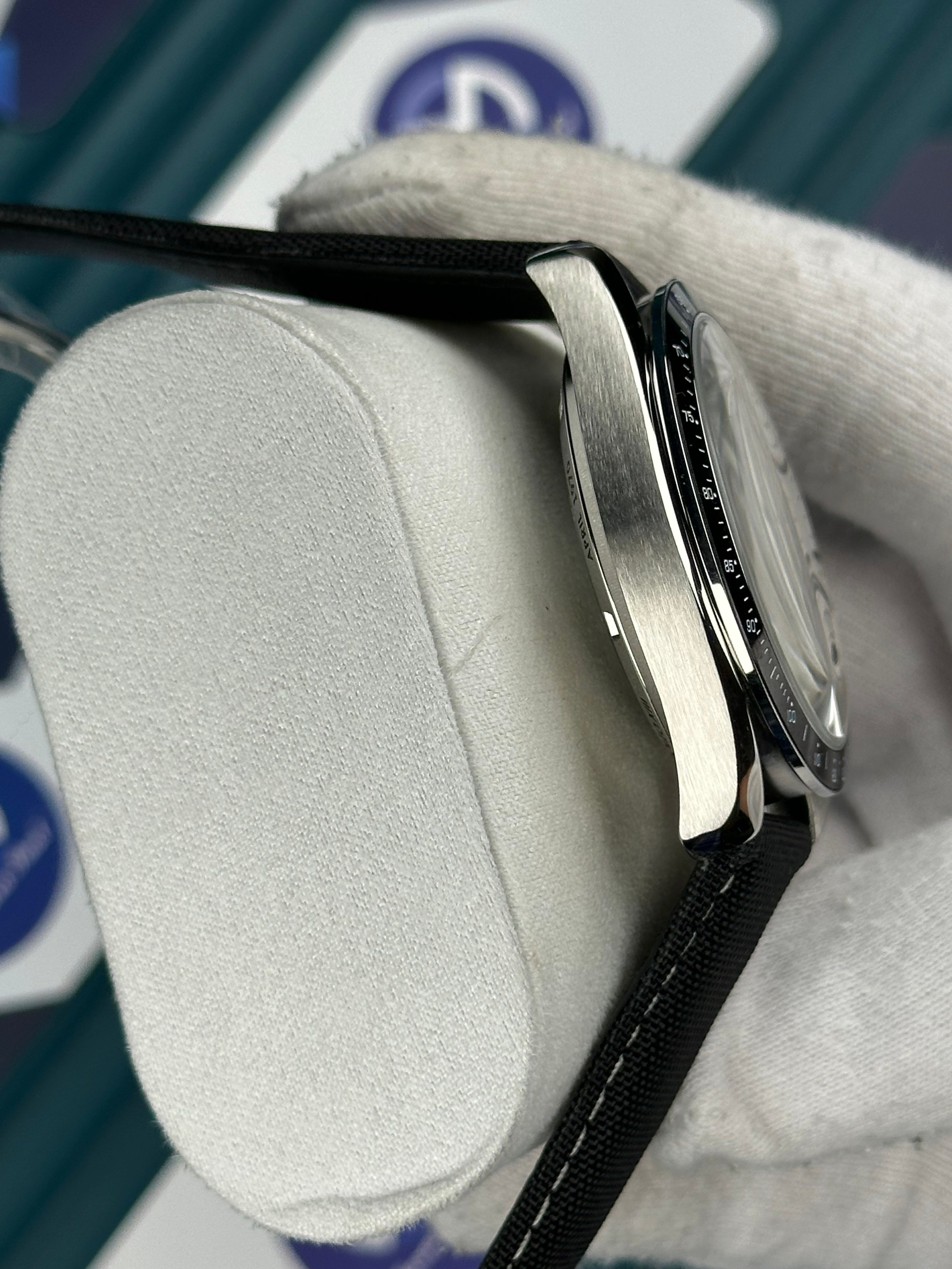 Omega Speedmaster Apollo Siyah Deri Kordon