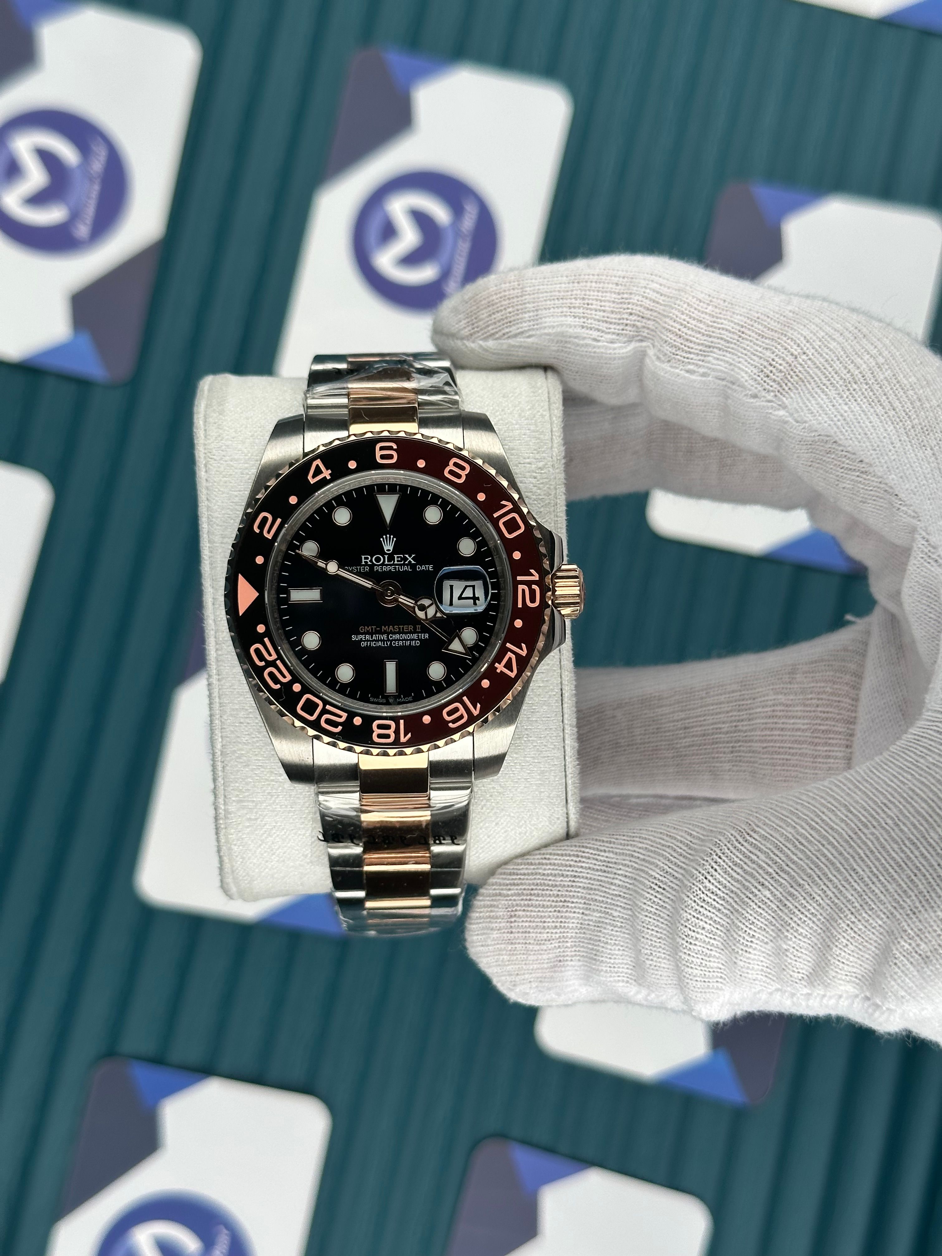 ROLEX GMT MASTER II ROOT BEER 