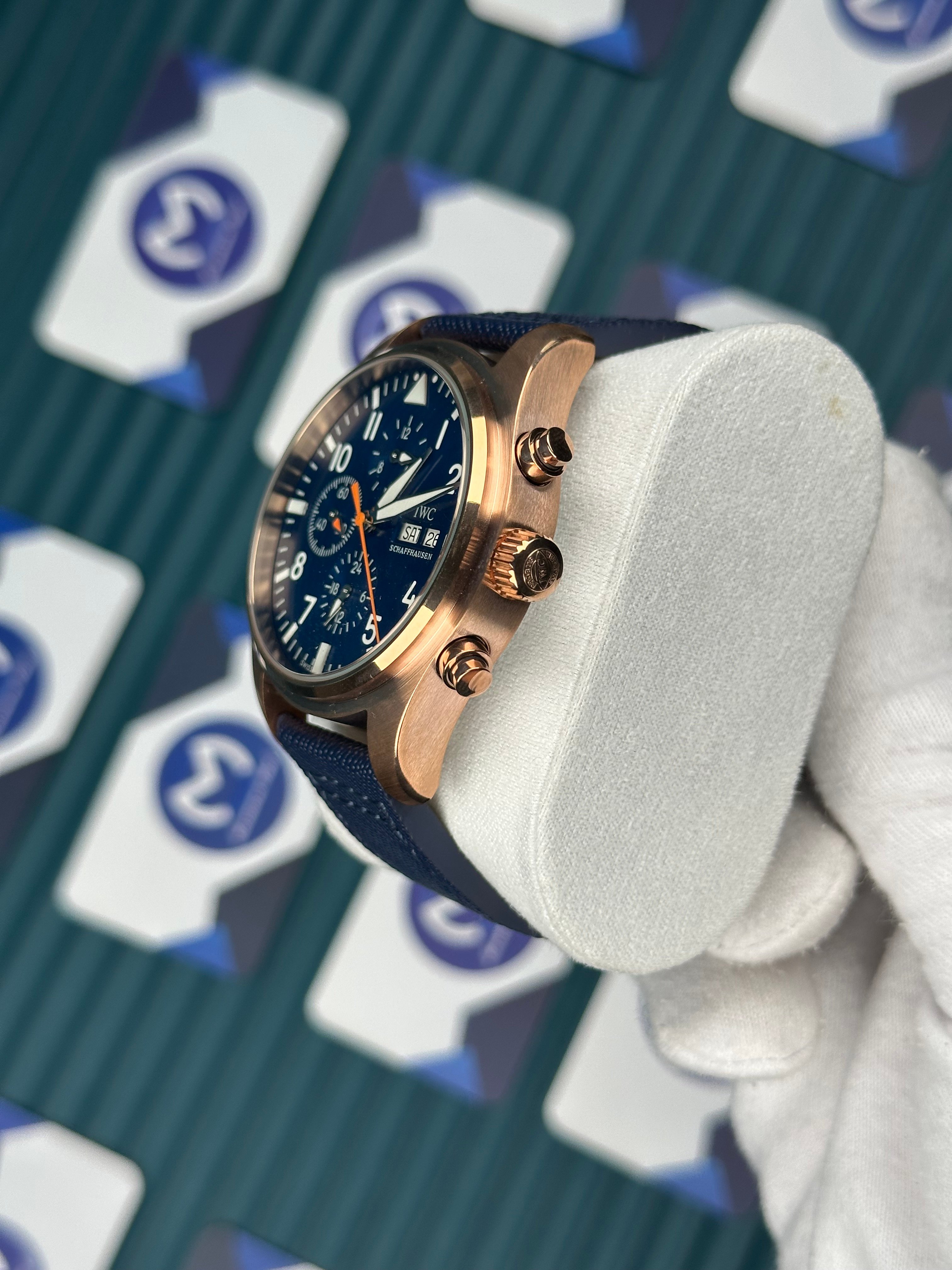 IWC Big Pilot Blue Chronograph Automatic
