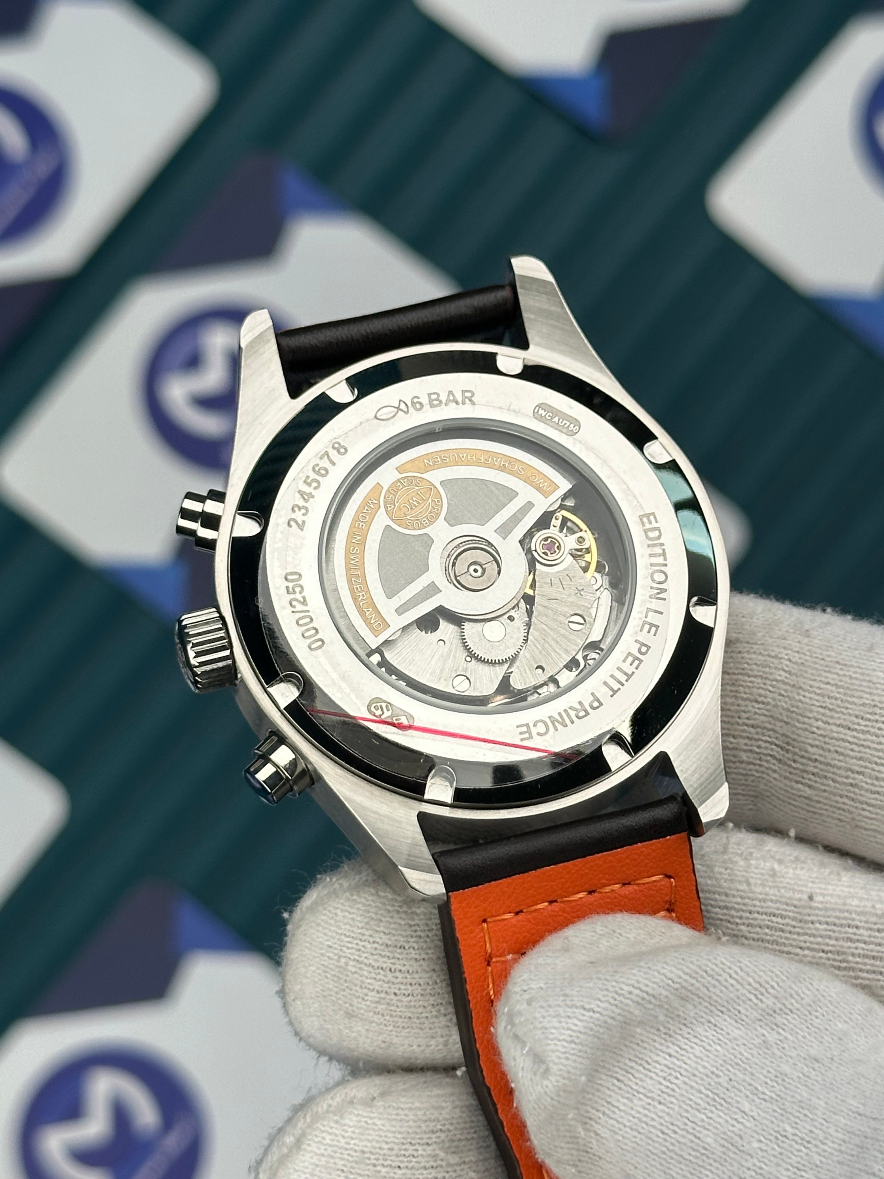IWC SPECIAL EDITION BLUE ORANGE PILOT'S