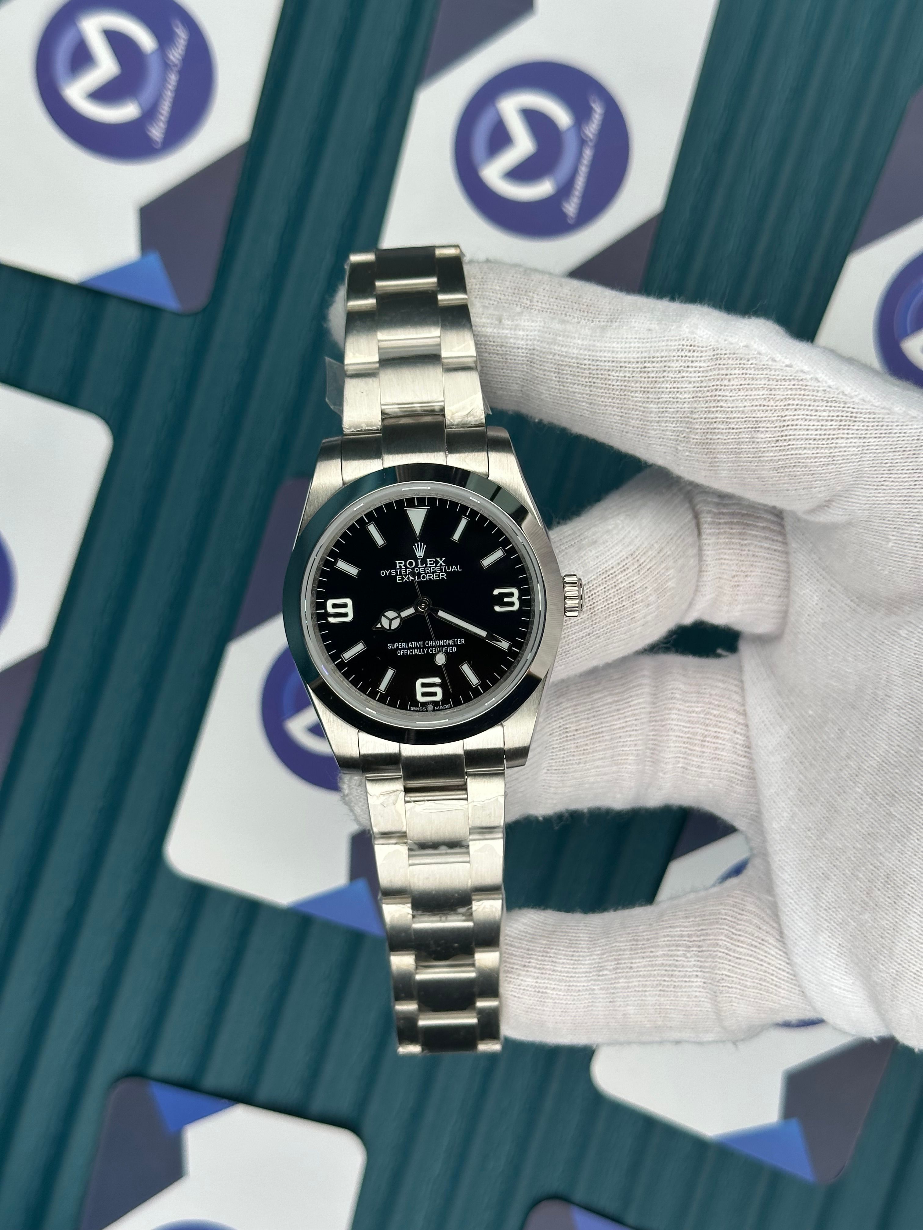 ROLEX EXPLORER BLACK DIAL