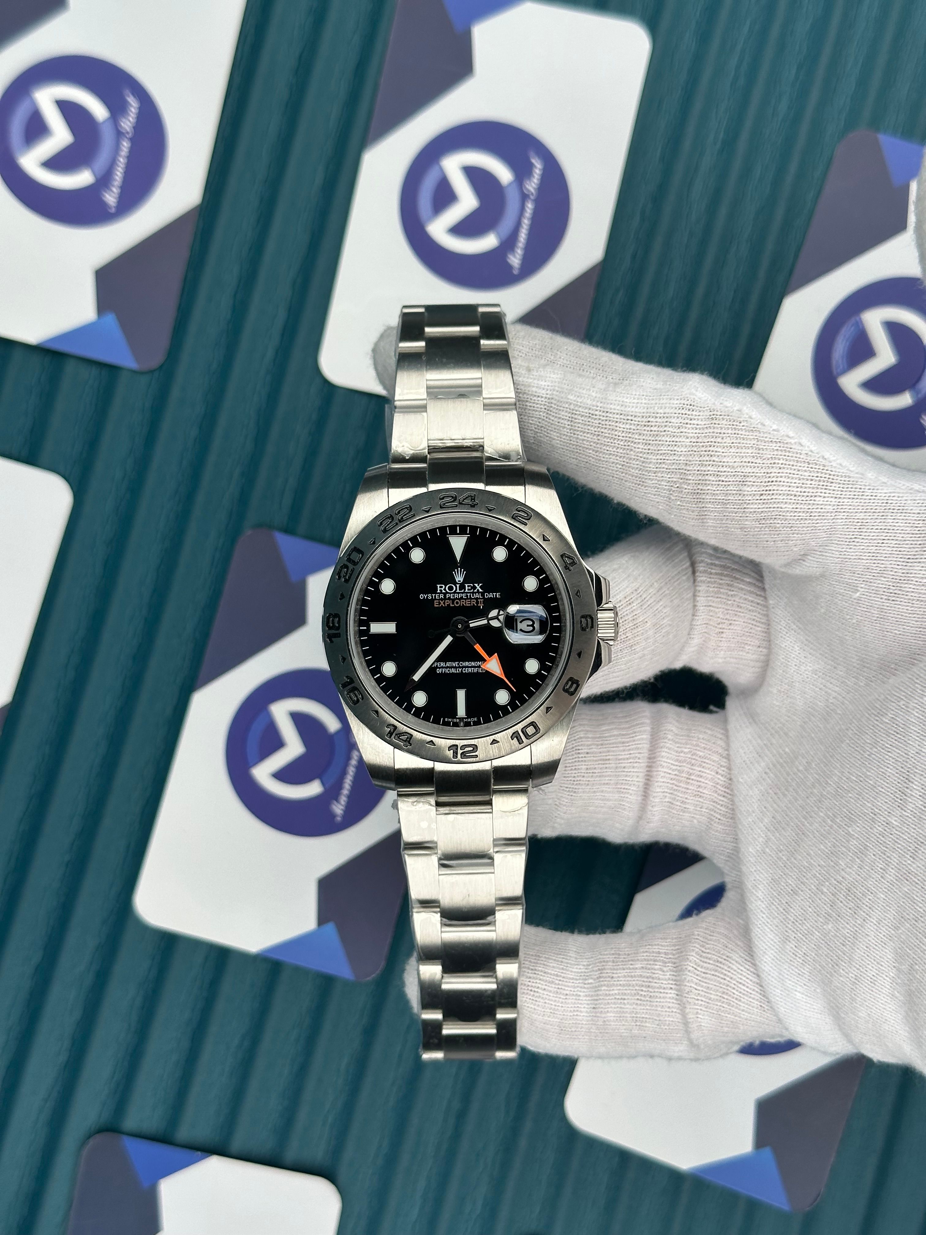 ROLEX EXPLORER 44 MM BLACK DIAL 