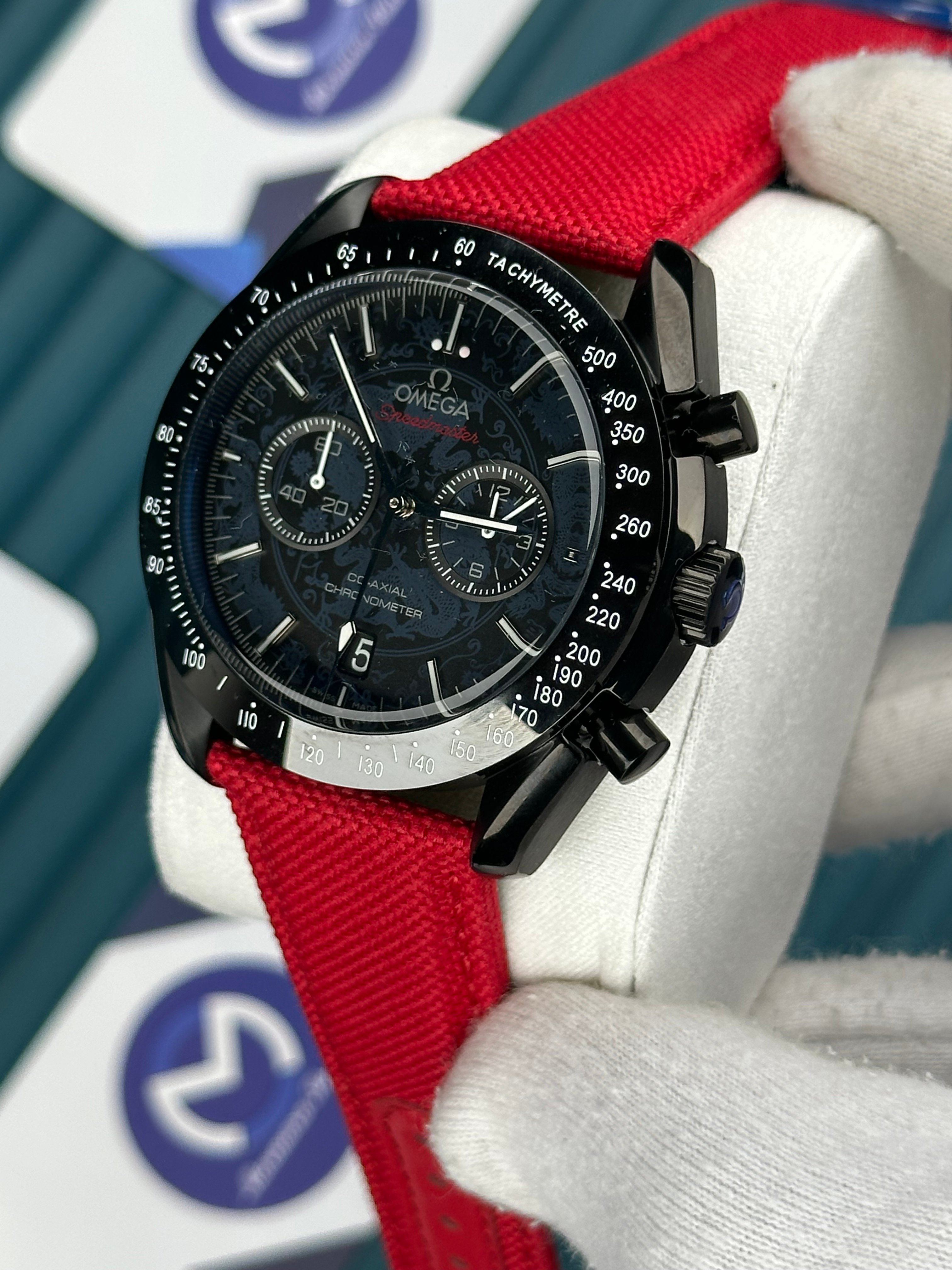 Omega Dark Side Vintage Red 