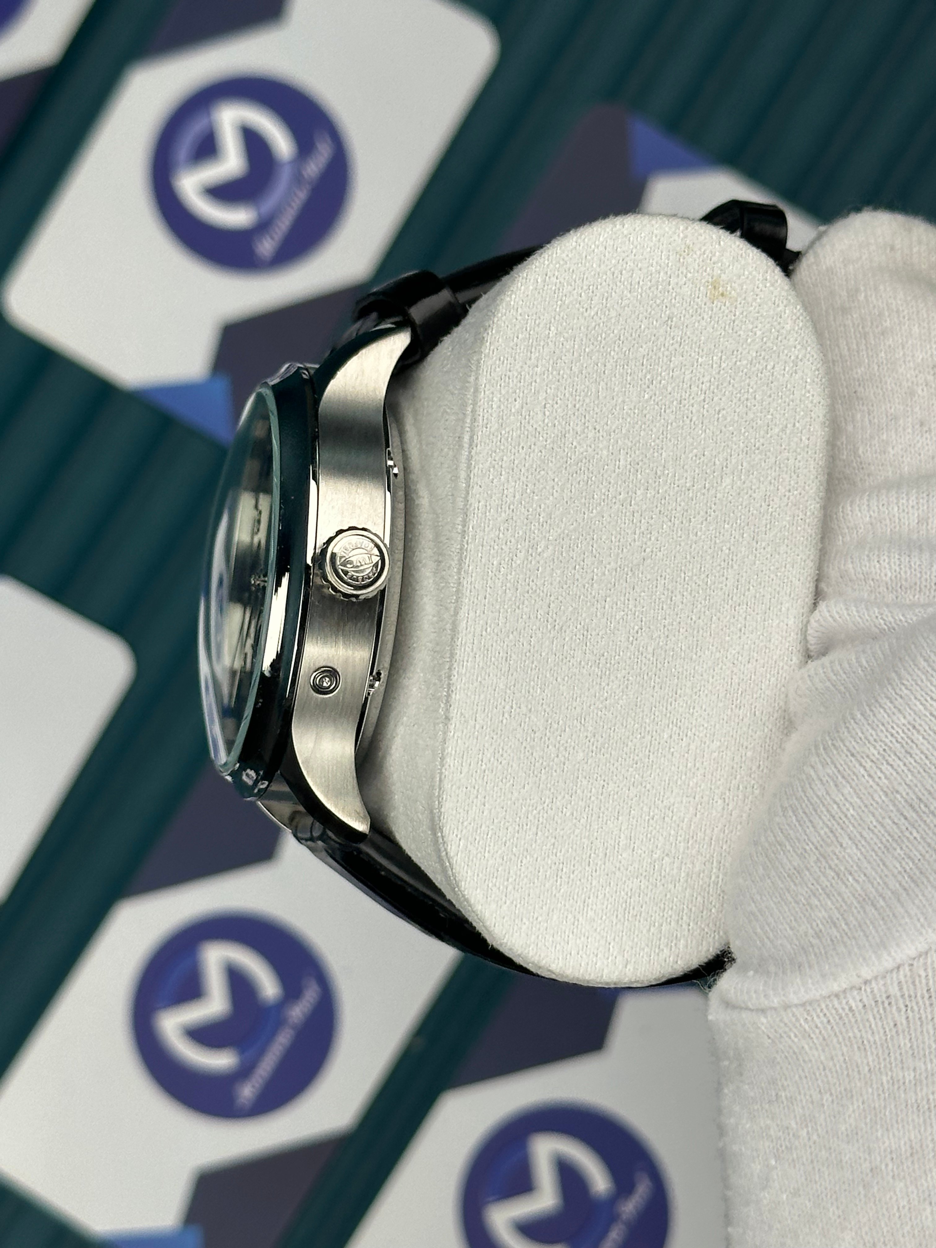 IWC PORTUGUIESER PERPETUAL CALENDAR BLUE SILVER