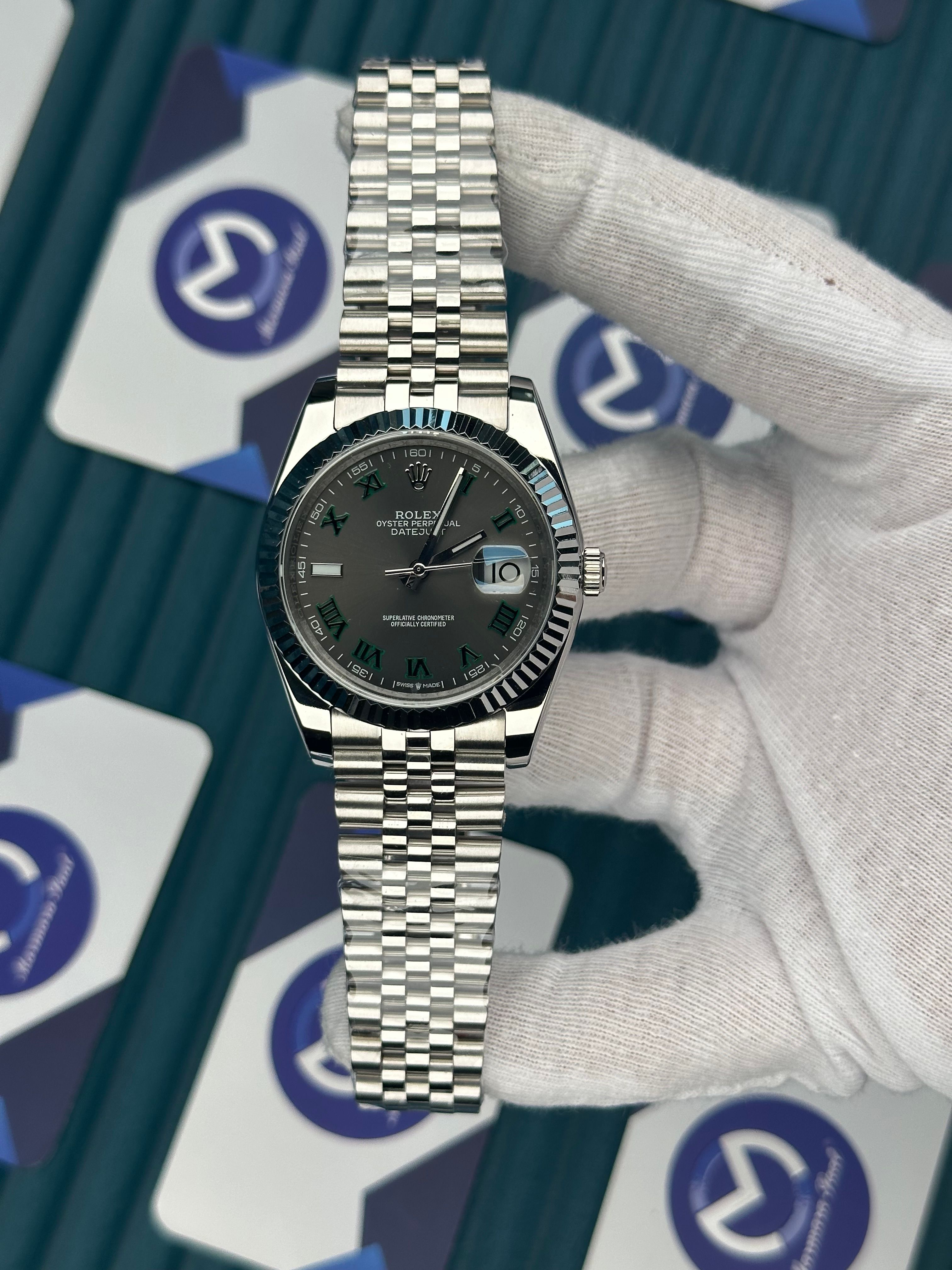 ROLEX DATEJUST WIMBLEDON SILVER JUBILE