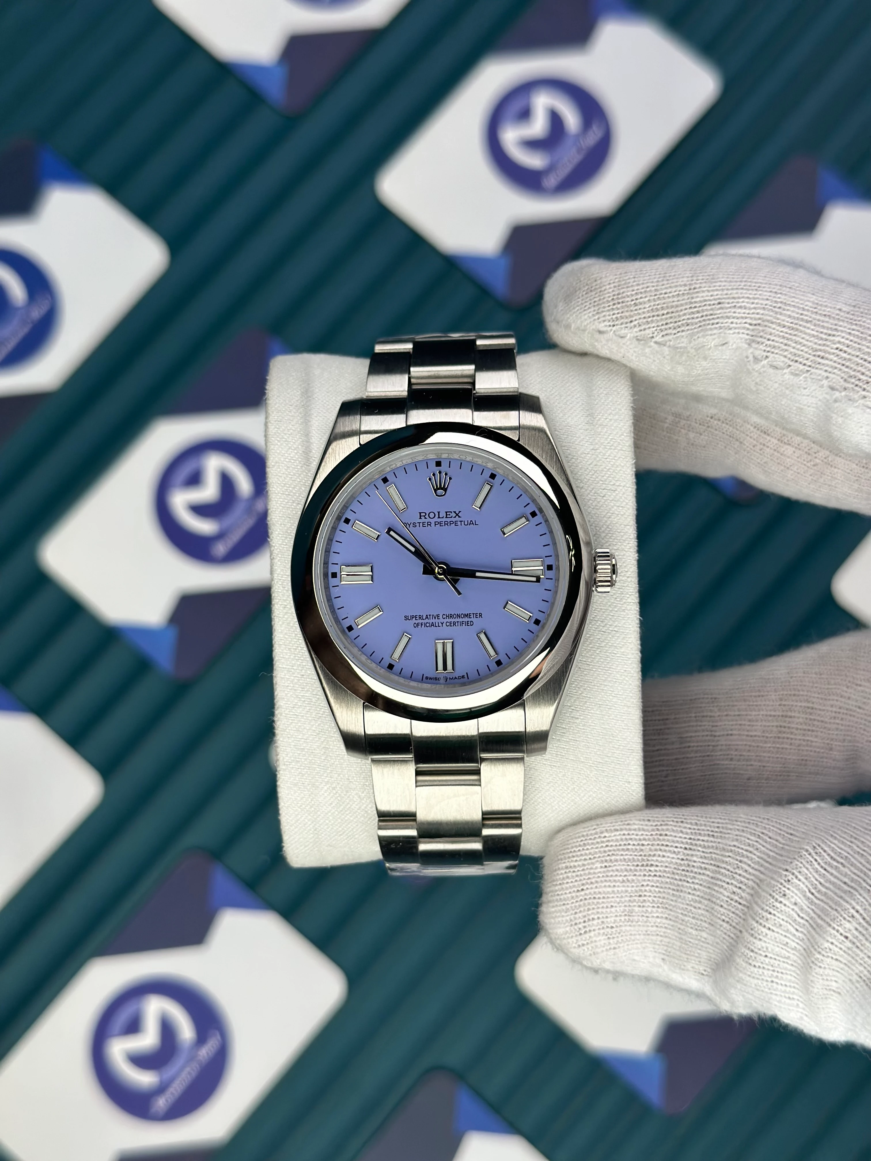 ROLEX OYSTER PERPETUAL PURPLE 