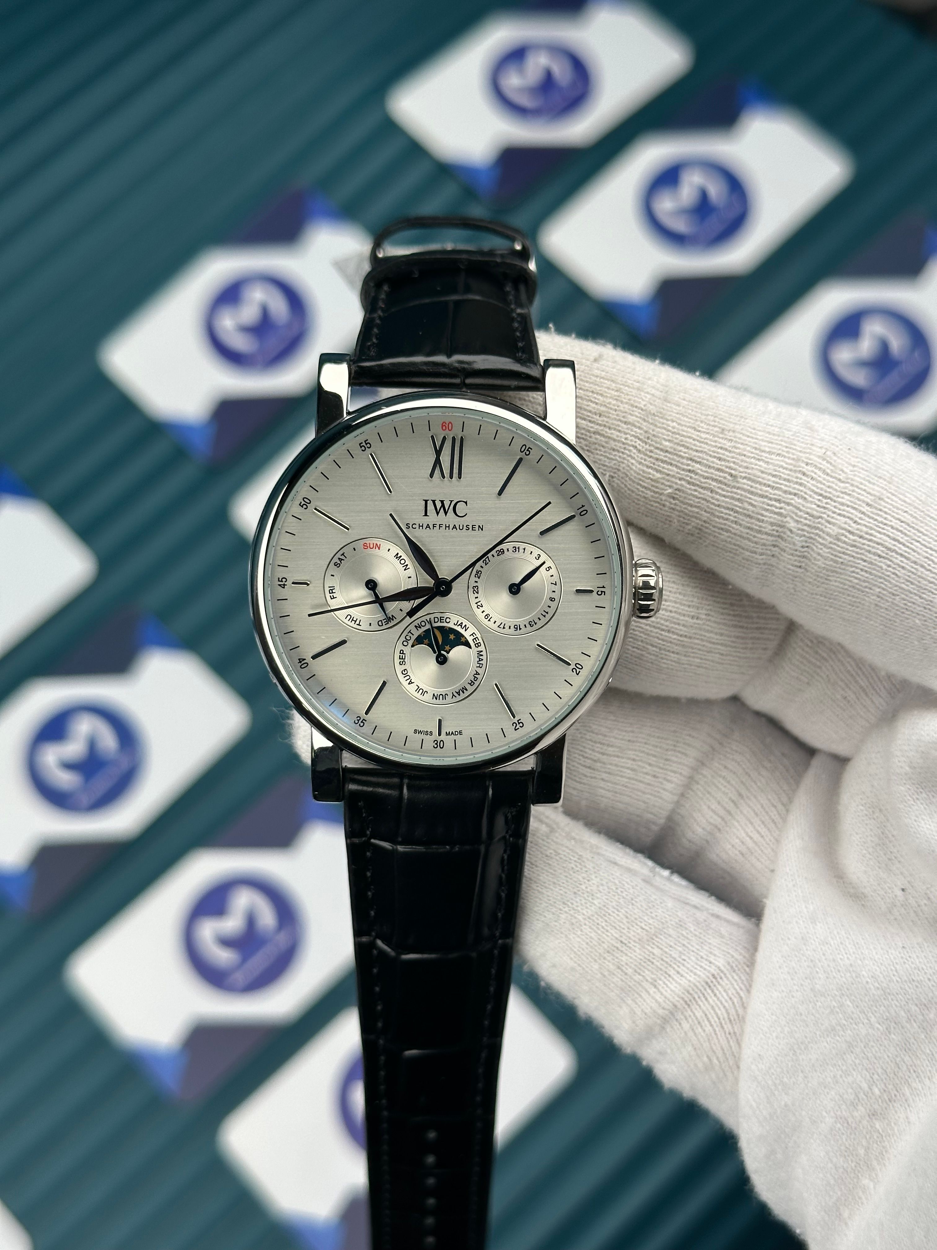 IWC PORTOFINO PERPETUAL CALENDAR WHITE DIAL