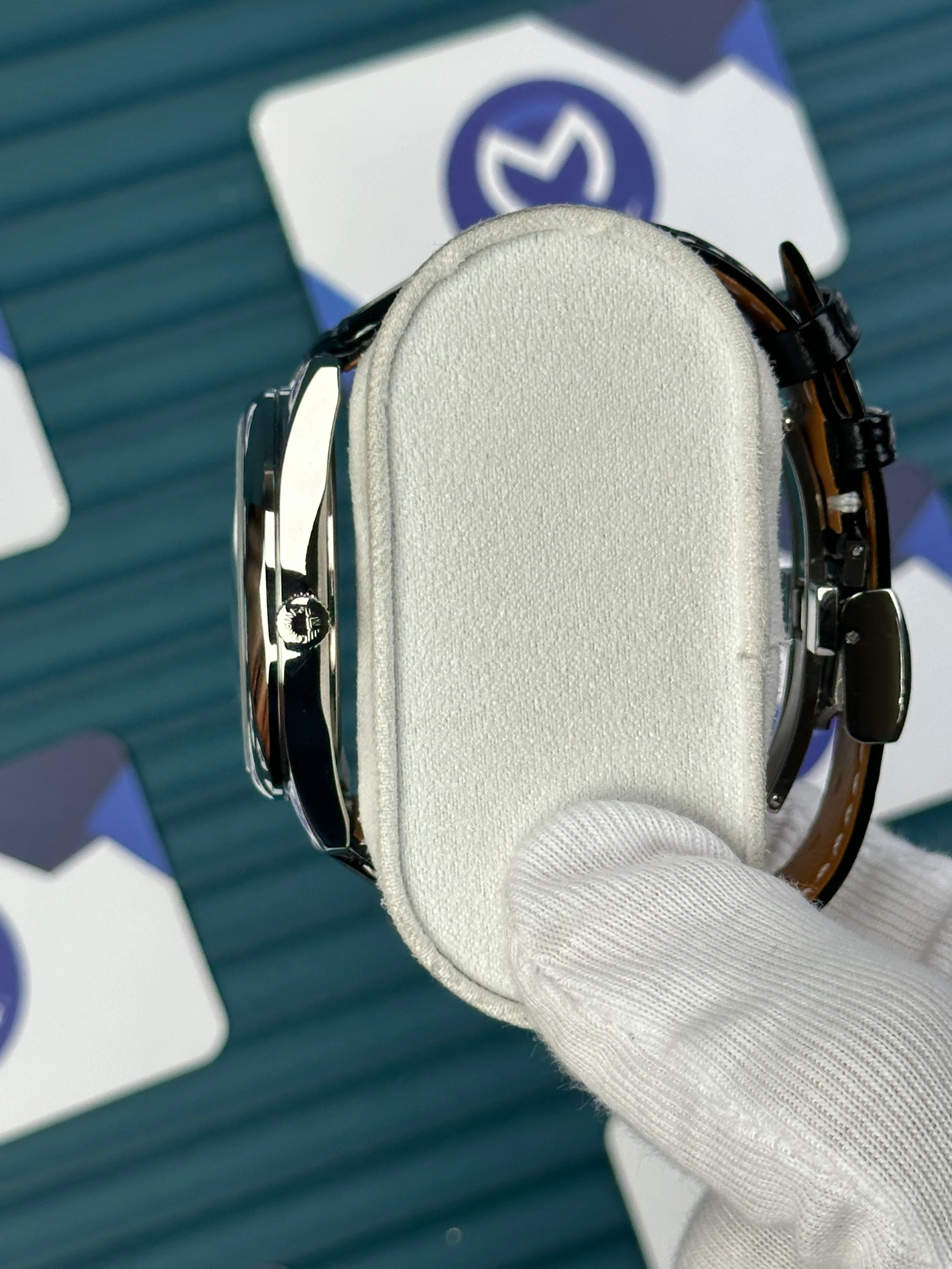 LONGINES FLAGSHIP HERITAGE MOONPHASE CHERRY 