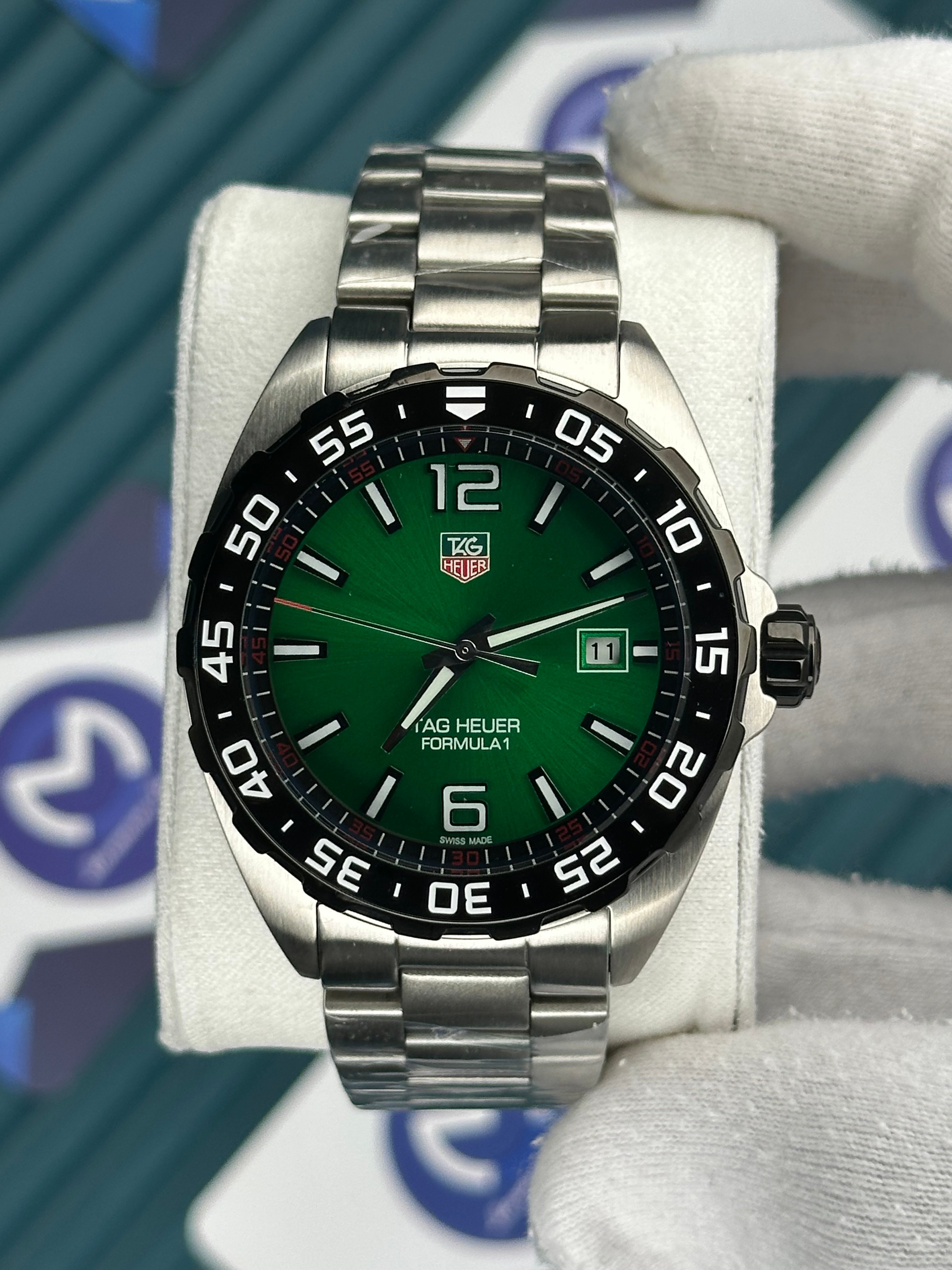 Tagheuer Formula 1 Otomatik Yeşil Kadran