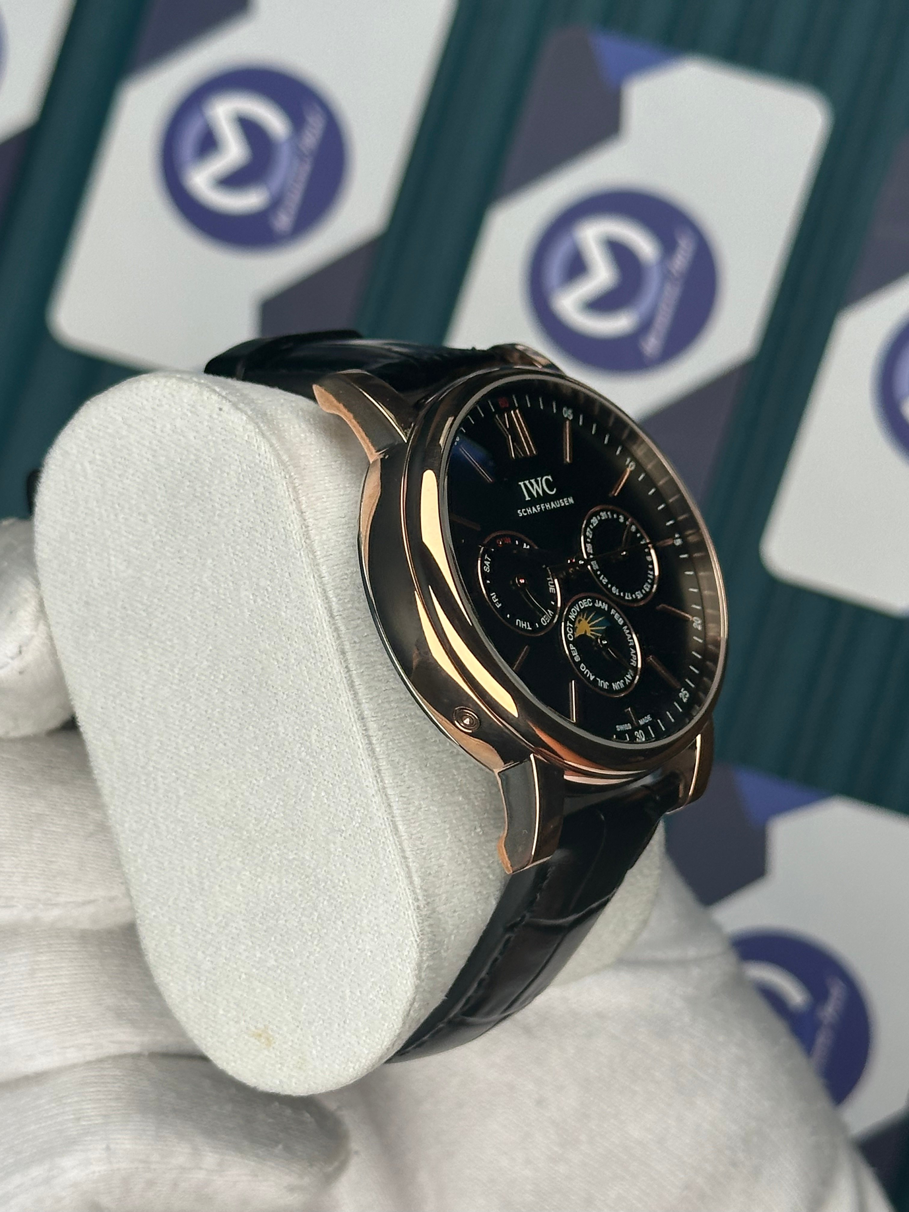 IWC Schaffhausen Chronograph And Moon Automatic