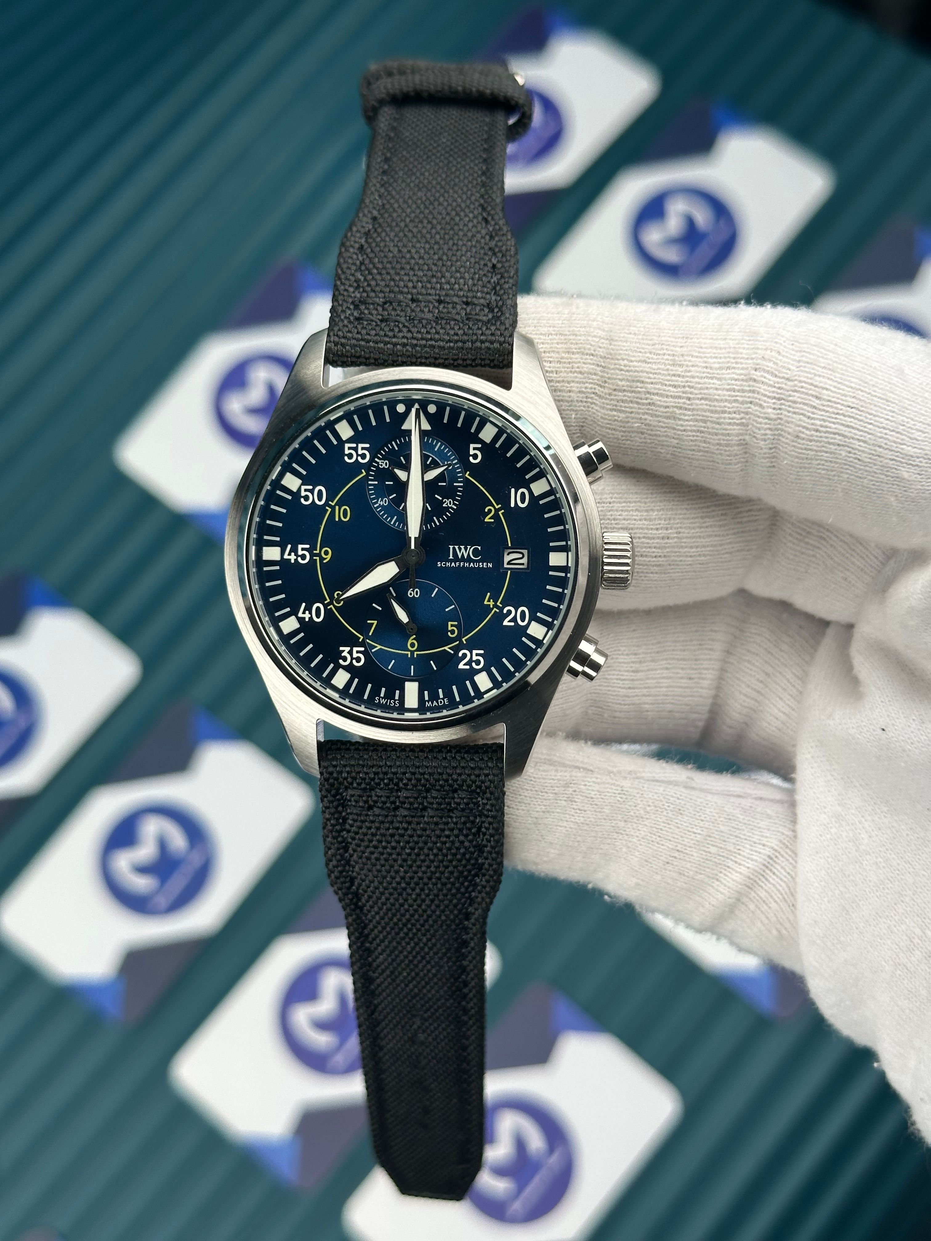 IWC PILOT CHRONOGRAPH BLUE ANGEL