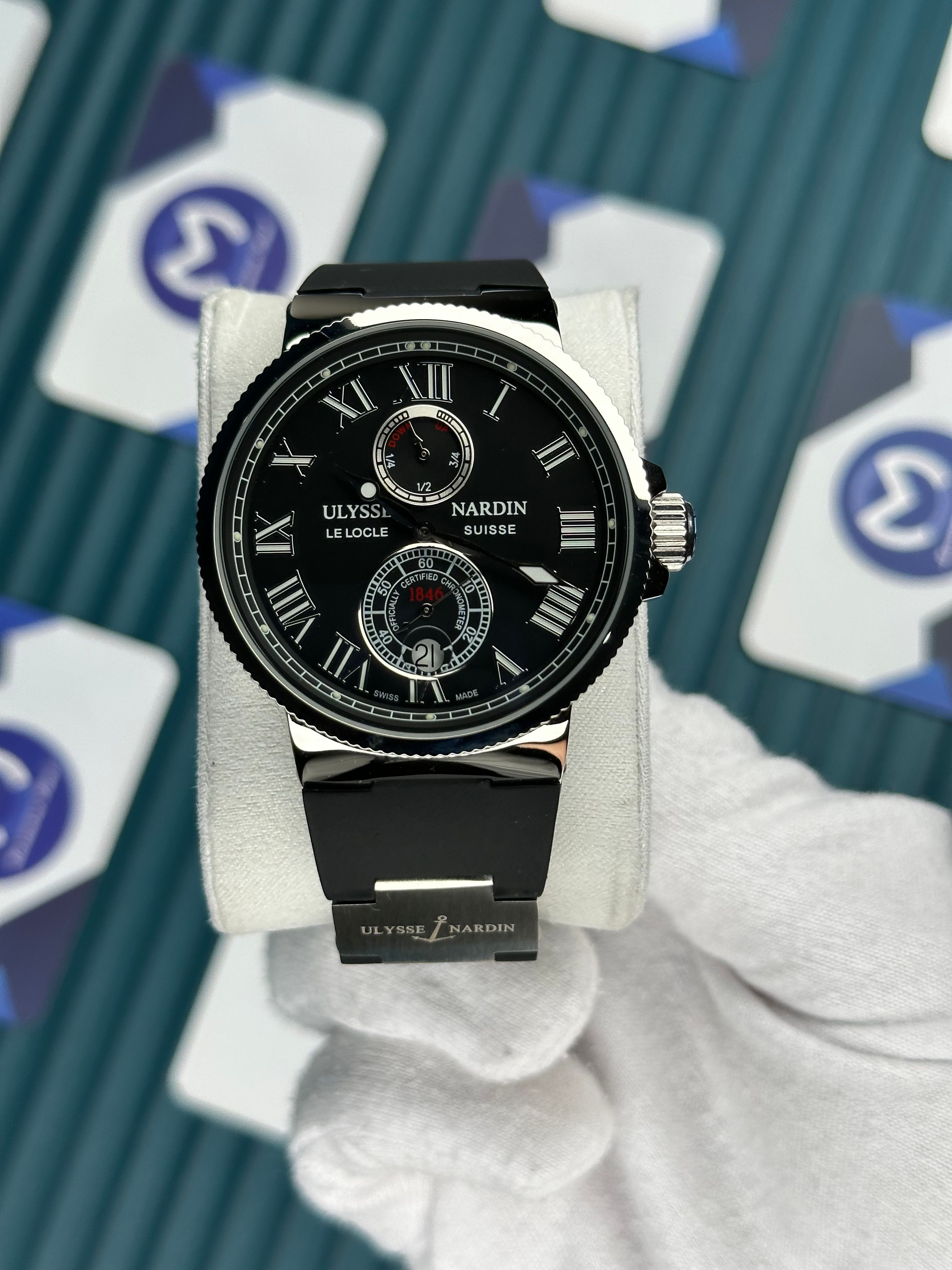 Ulysse Nardin Maxi Marine Chronometer Black