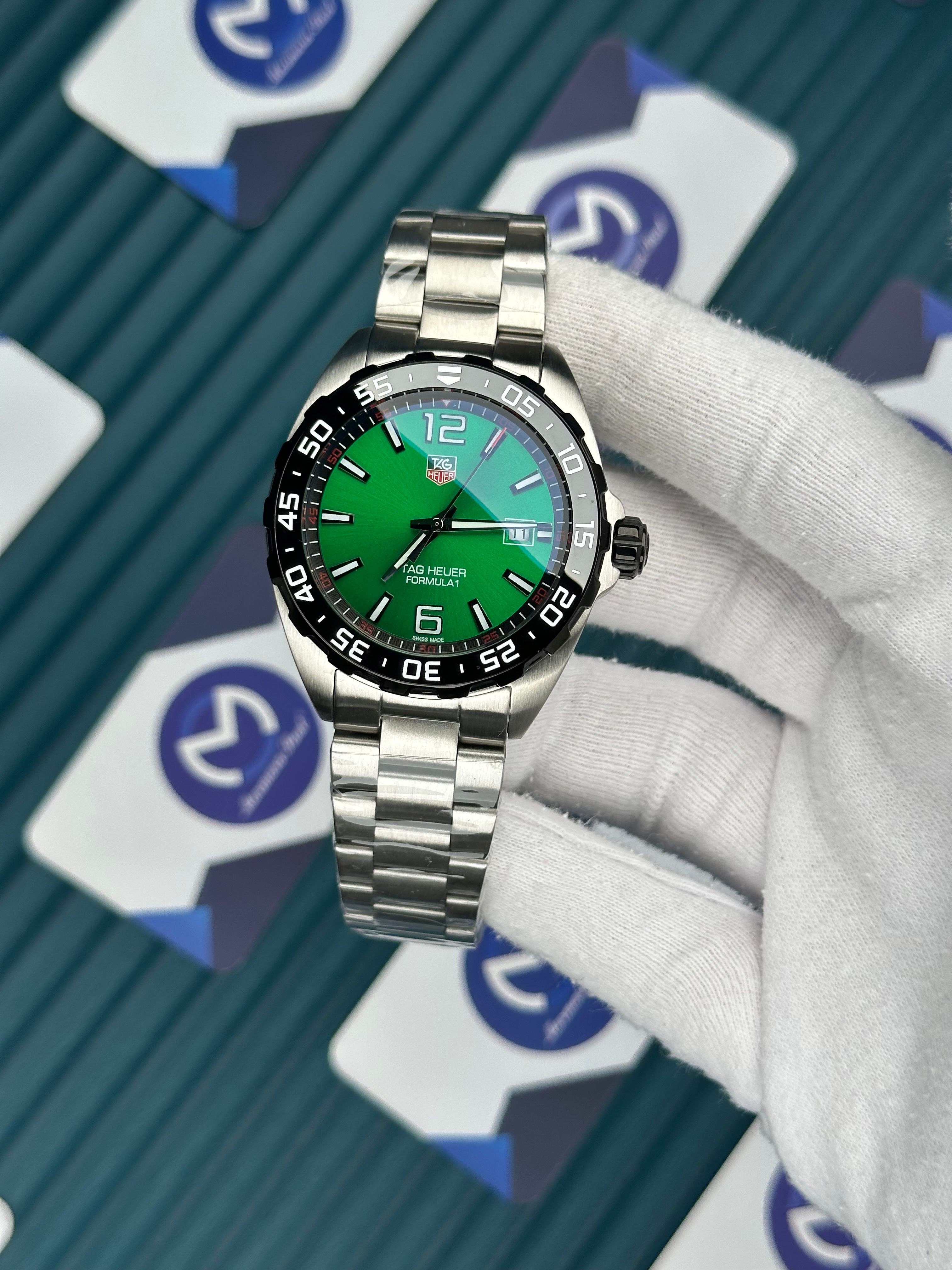 Tagheuer Formula 1 Otomatik Yeşil Kadran
