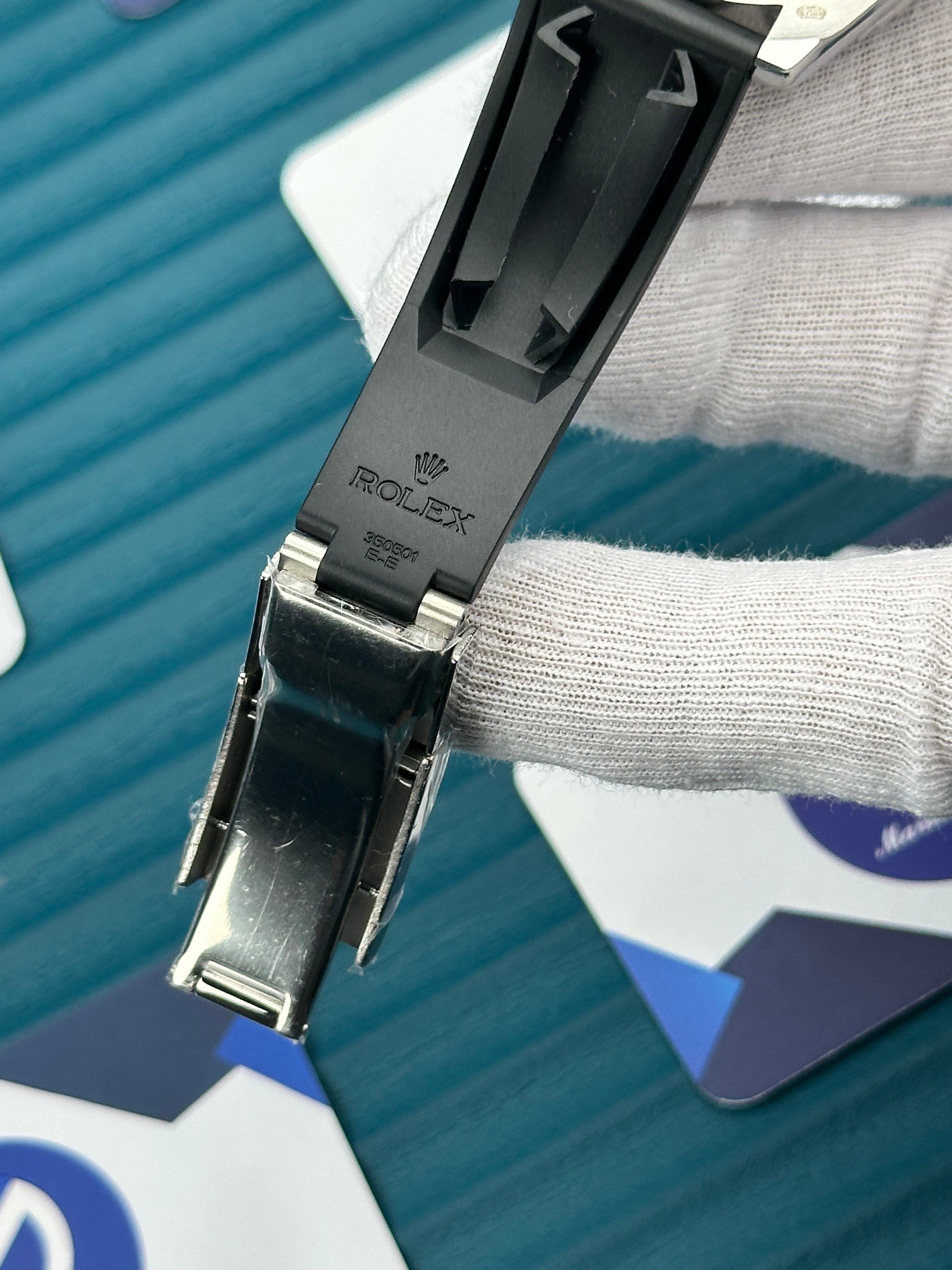 ROLEX YACHT-MASTER BLACK OYSTERFLEX