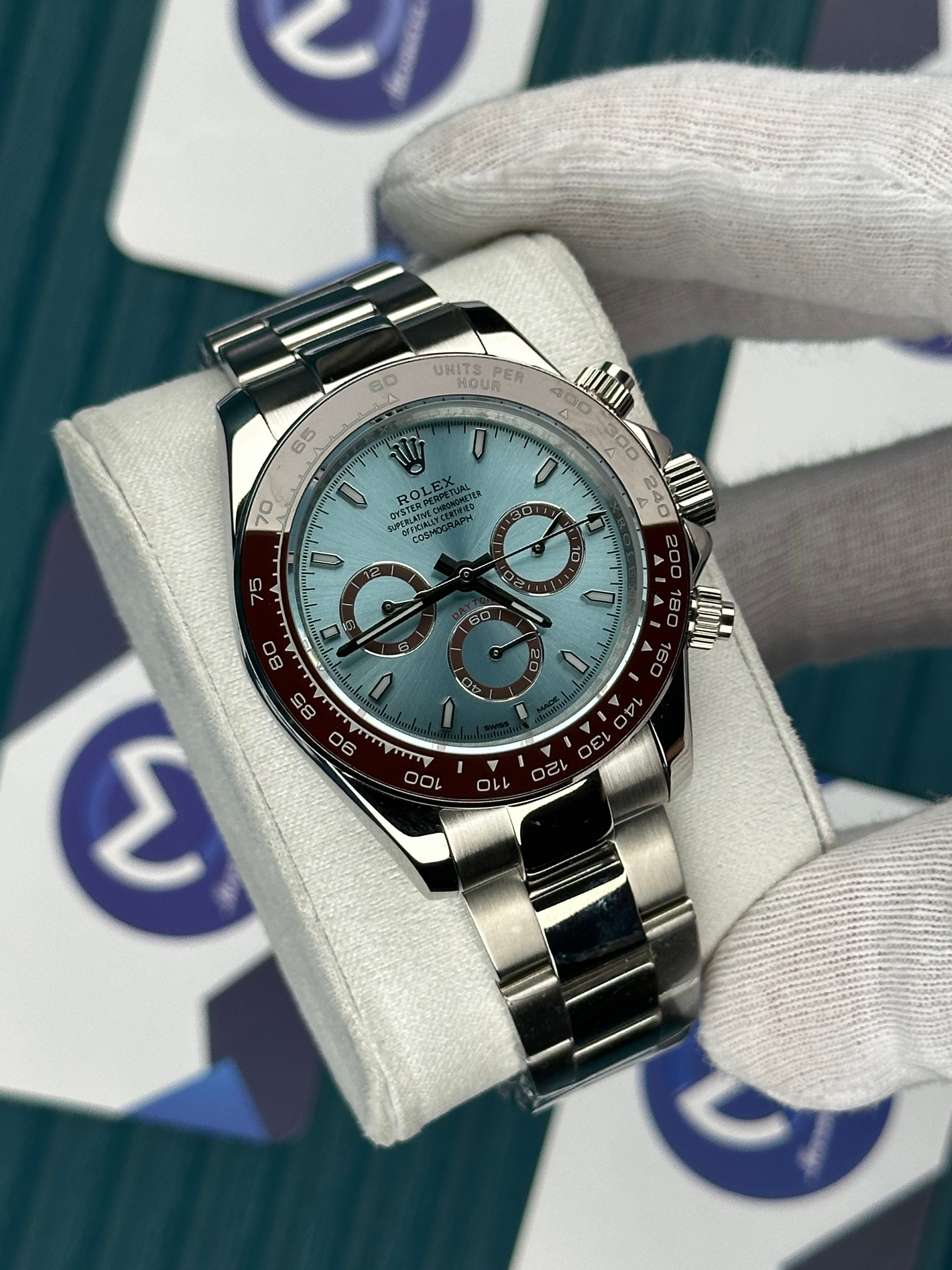 ROLEX DAYTONA ICE-BLUE SILVER OYSTER