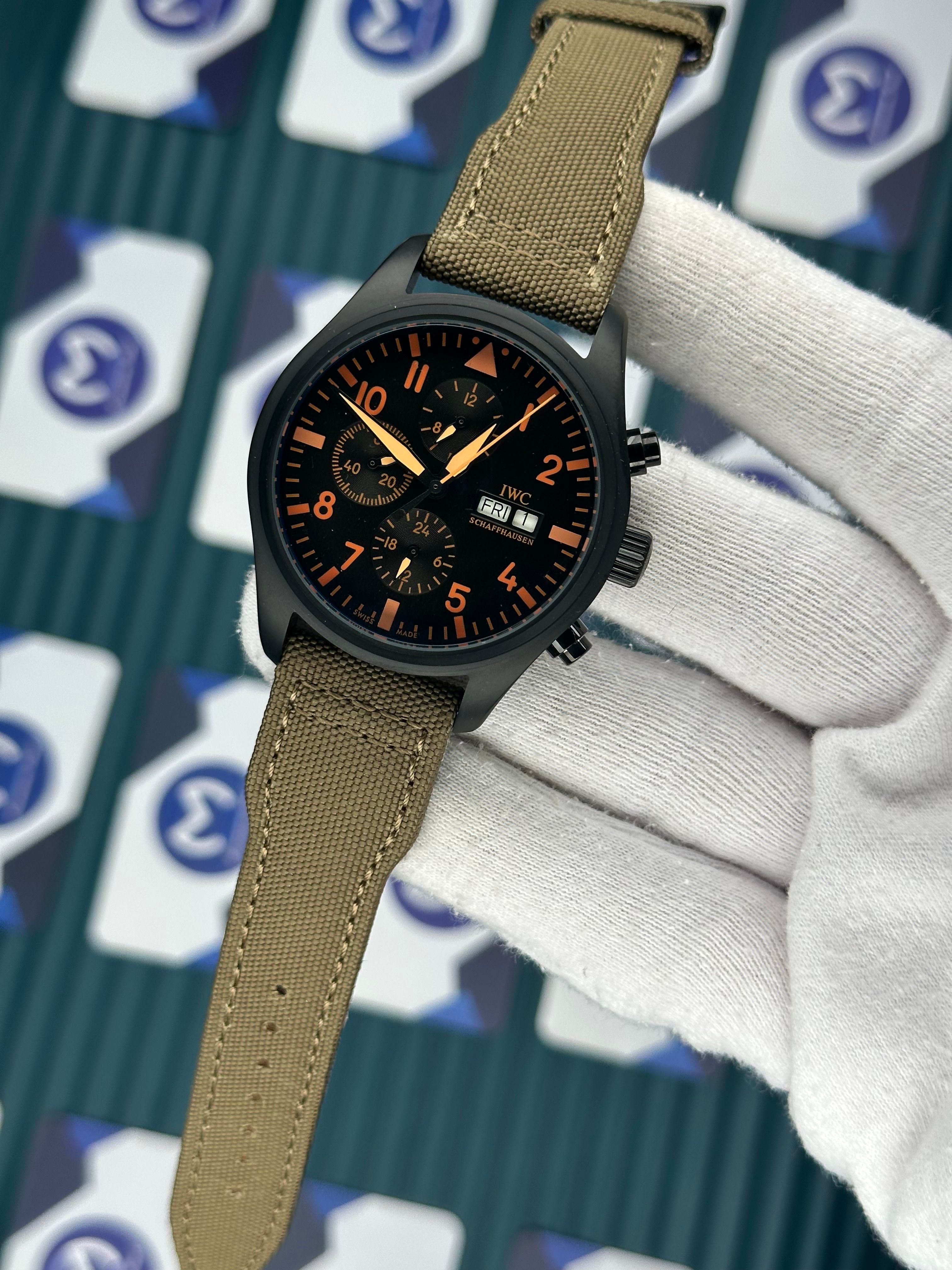 Iwc Big Pilot Bez Kordon Turuncu İndeks