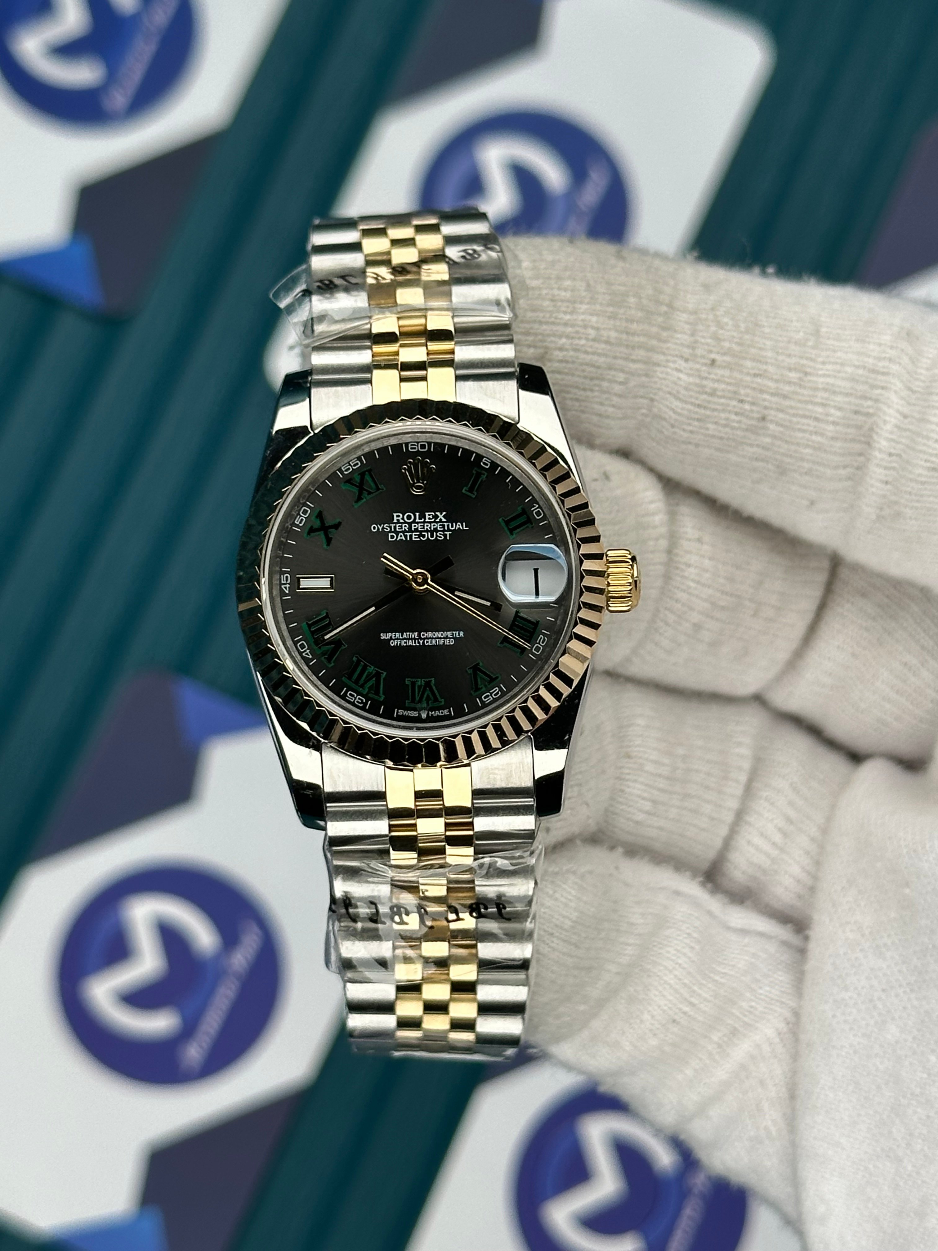ROLEX 31 ARDUVAZ GOLD-SILVER JUBILEE