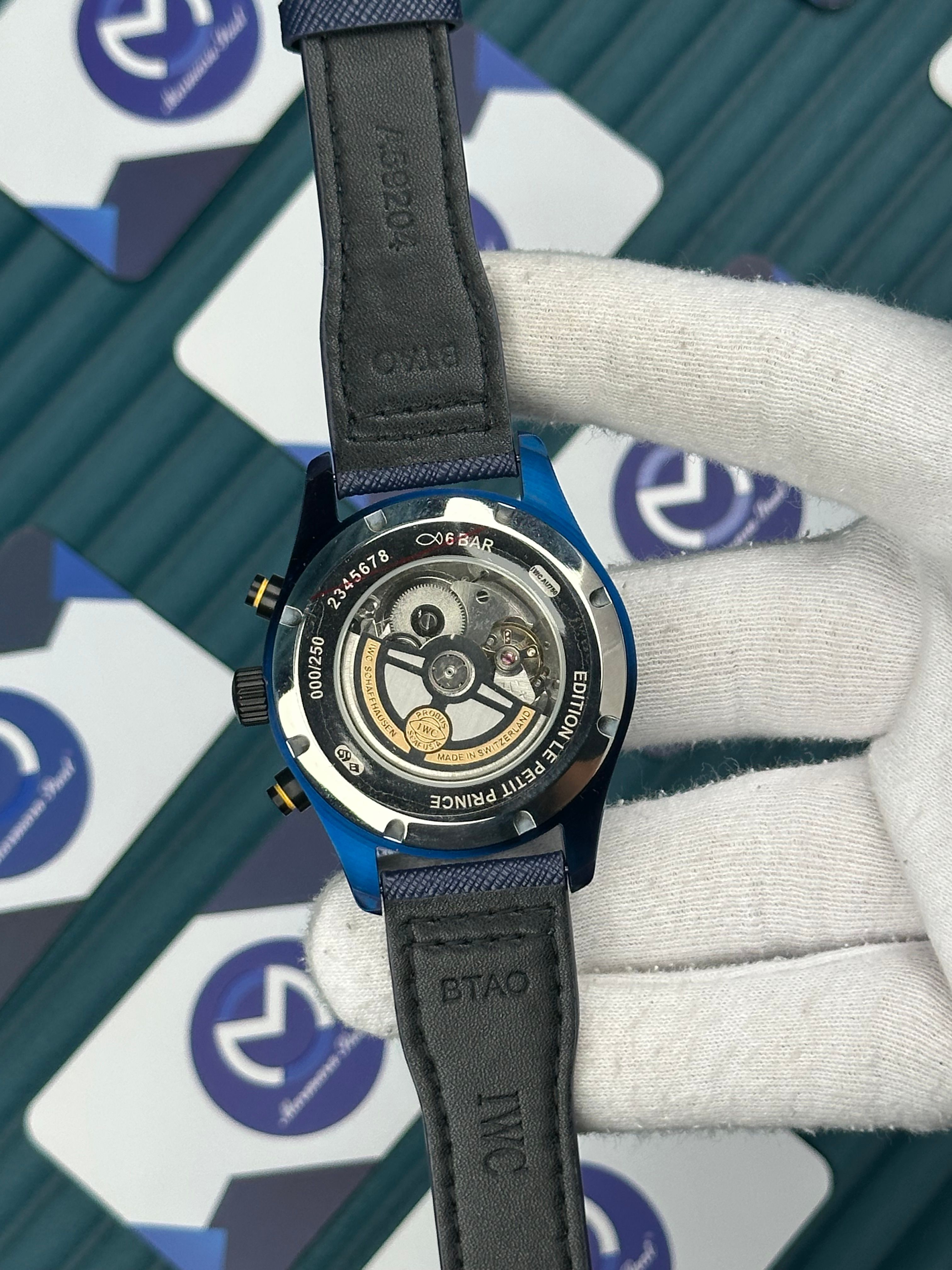 IWC BIG PILOT BLUE CHRONOGRAPH AUTOMATIC