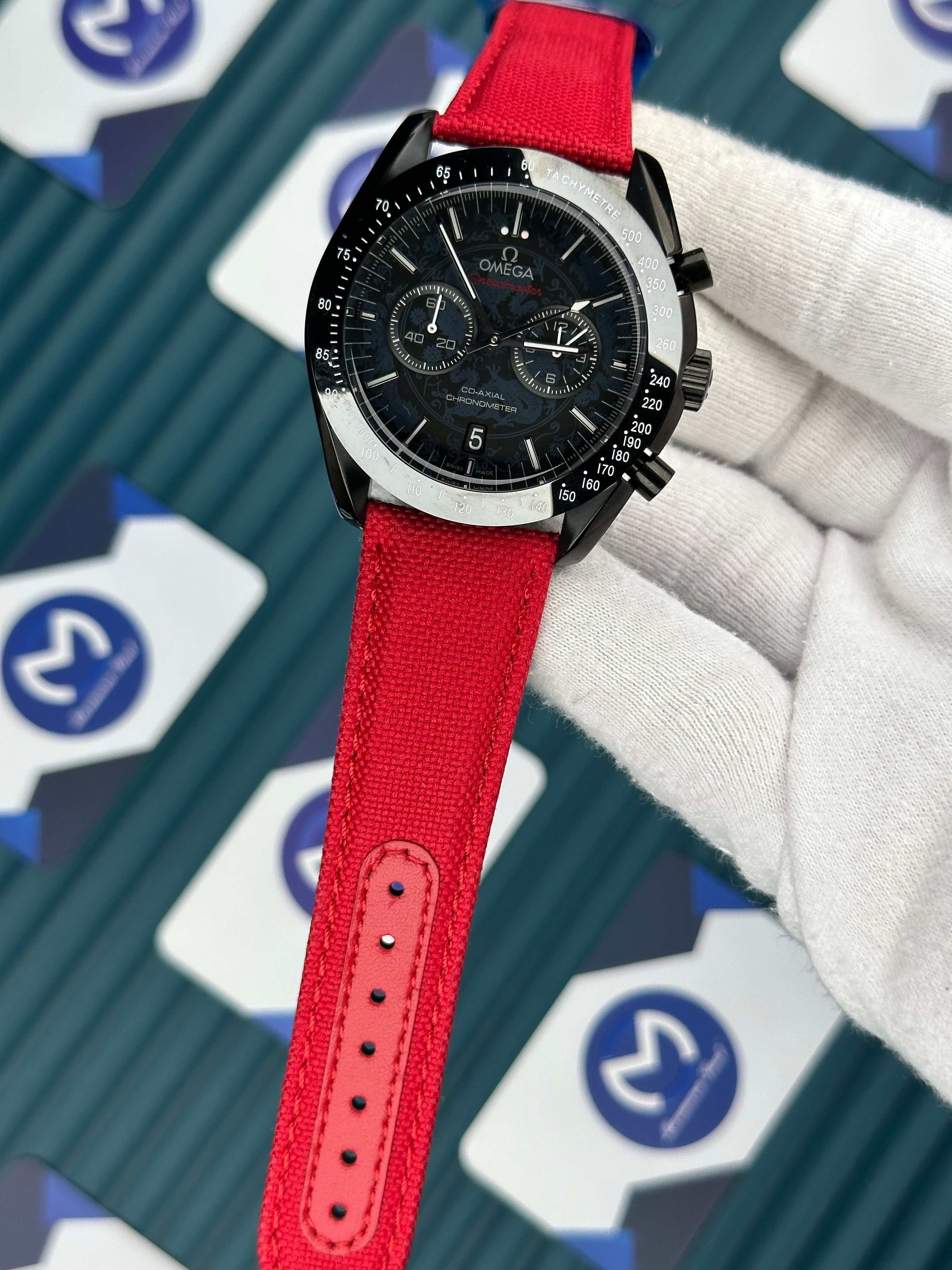 Omega Dark Side Vintage Red 