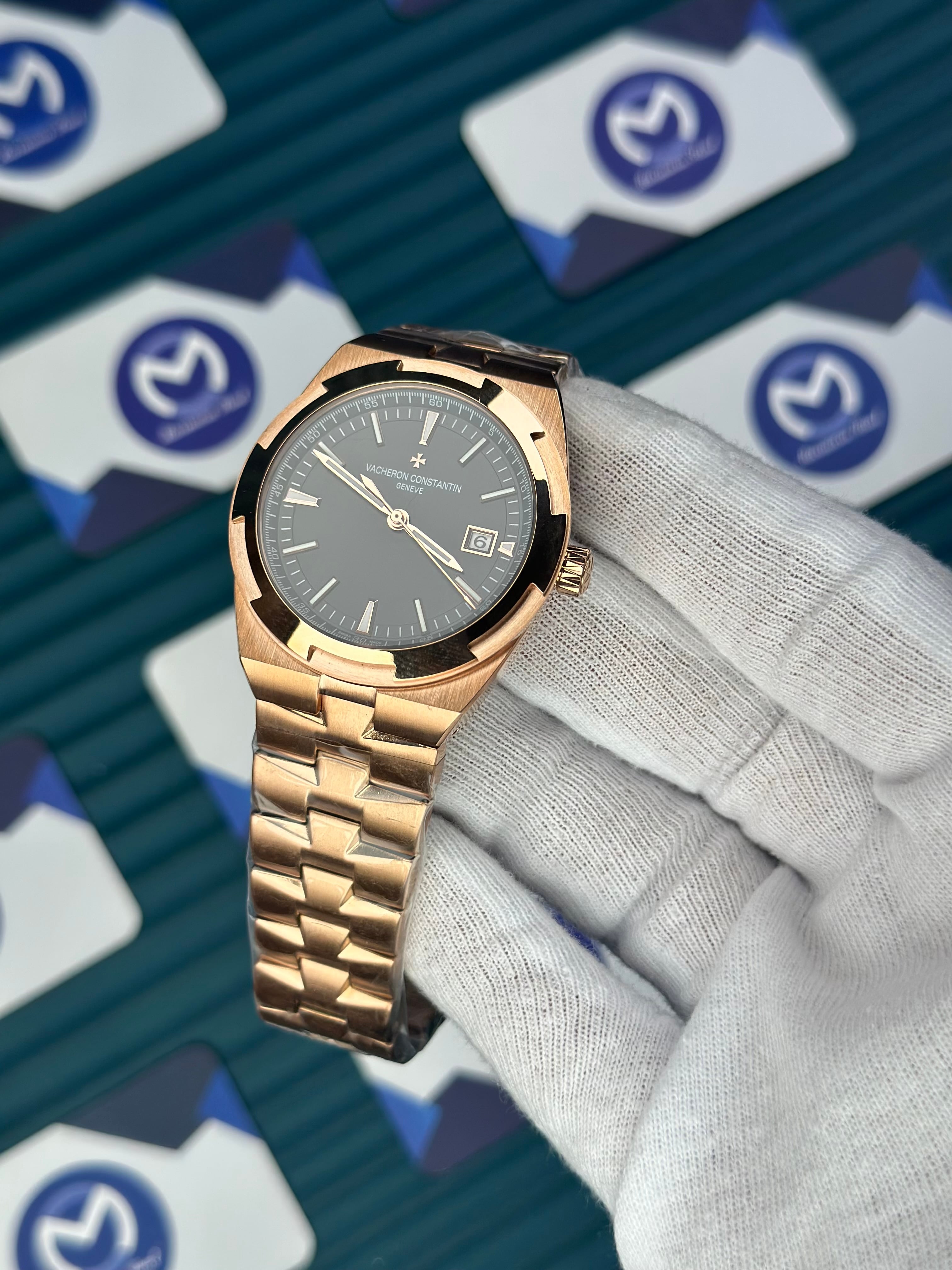 VACHERON CONSTANTIN BLACK OVERSEAS ROSE