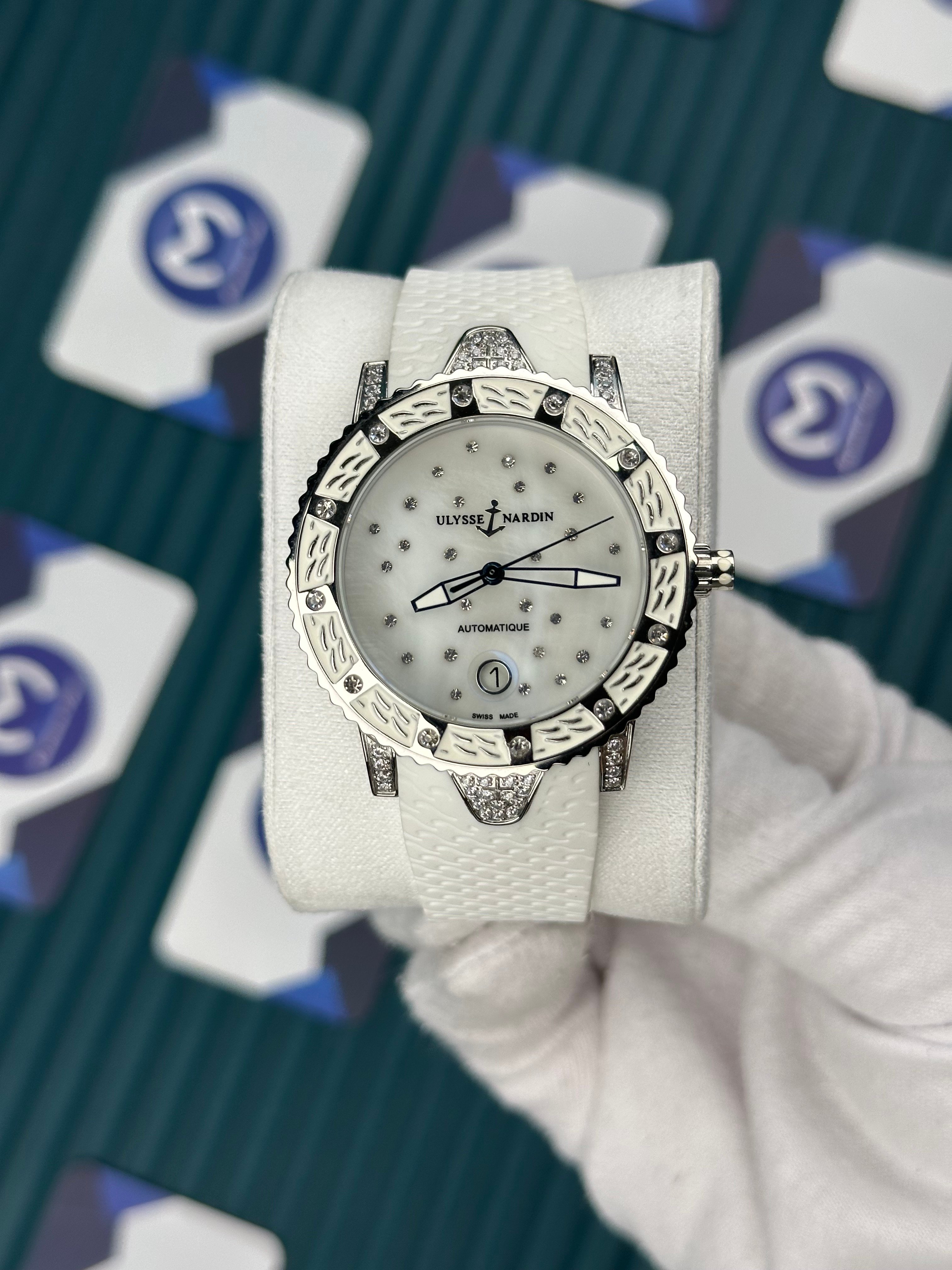 Ulysse Nardin White Diamond Woman