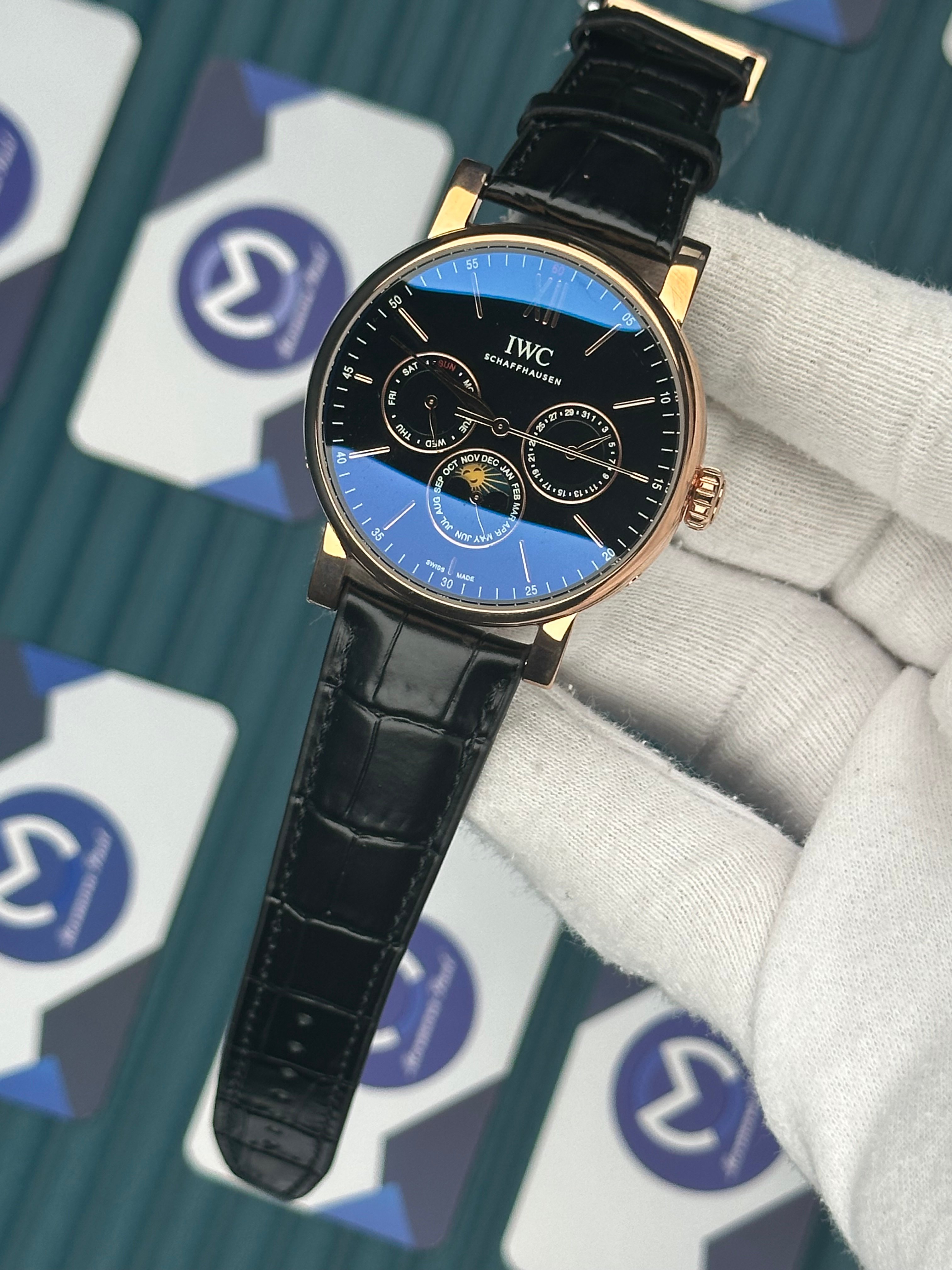 IWC Schaffhausen Chronograph And Moon Automatic