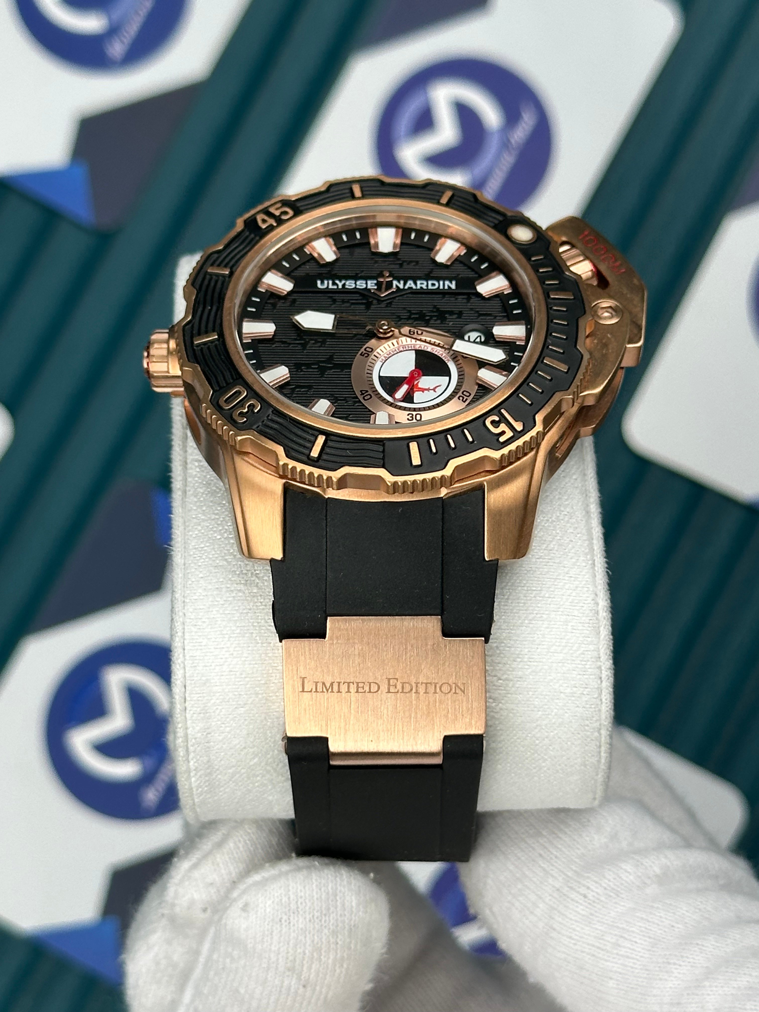 Ulysse Nardin Hammerhead Shark Rose Case Black 