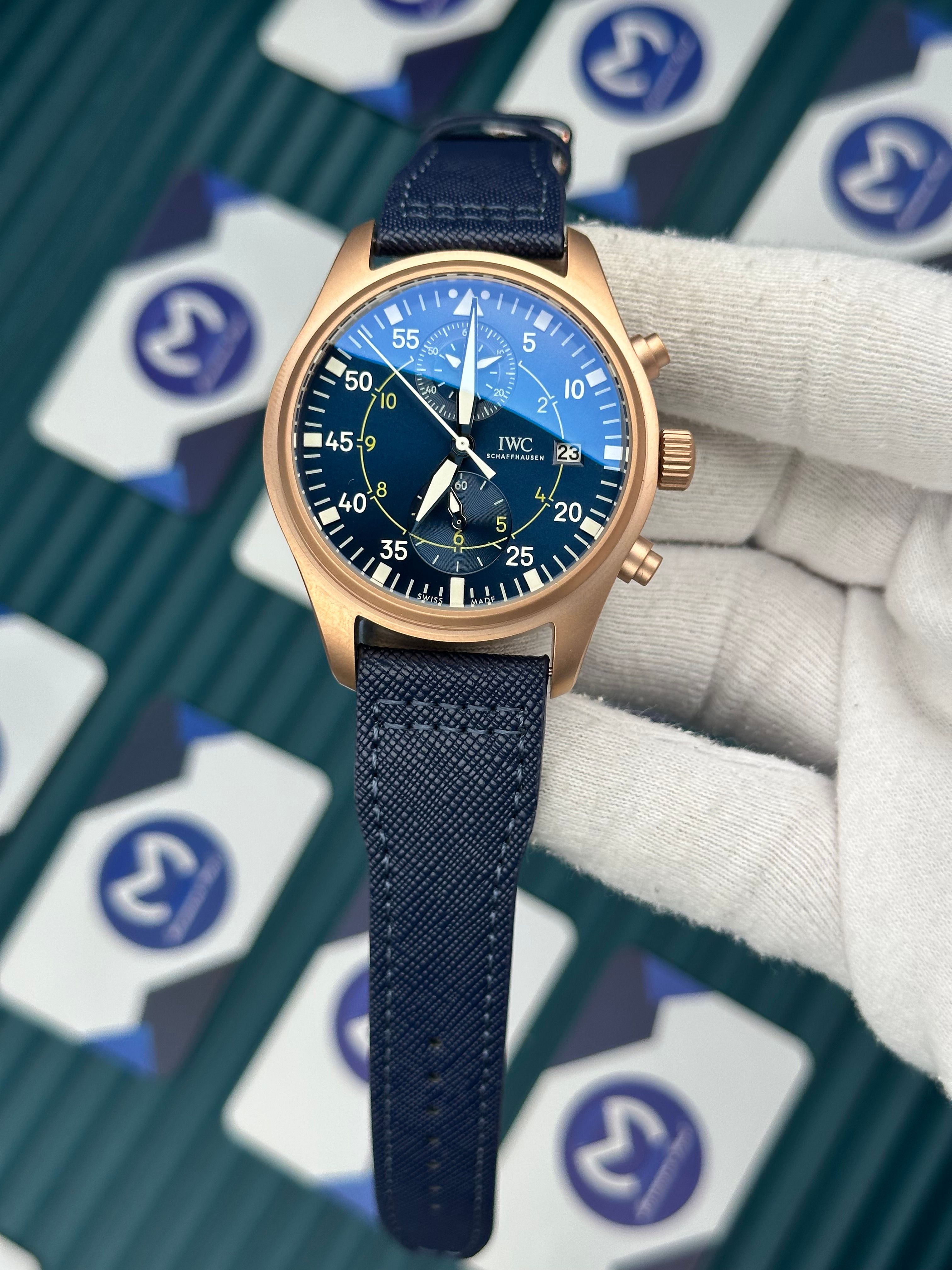 IWC Blue Rose Automatic Chronograph