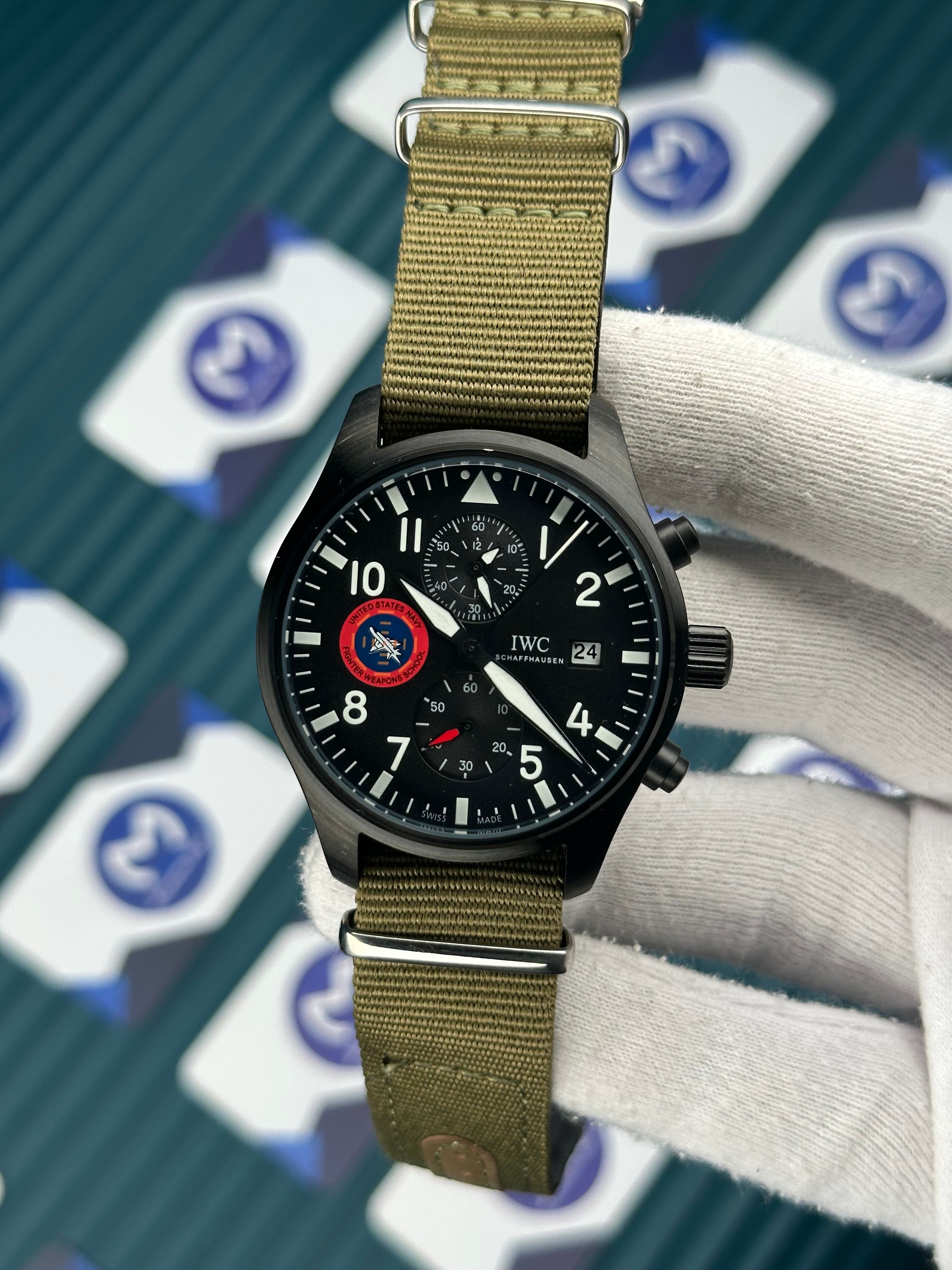 IWC TOP GUN PILOT MARK F1 BRAD PITT SULLA