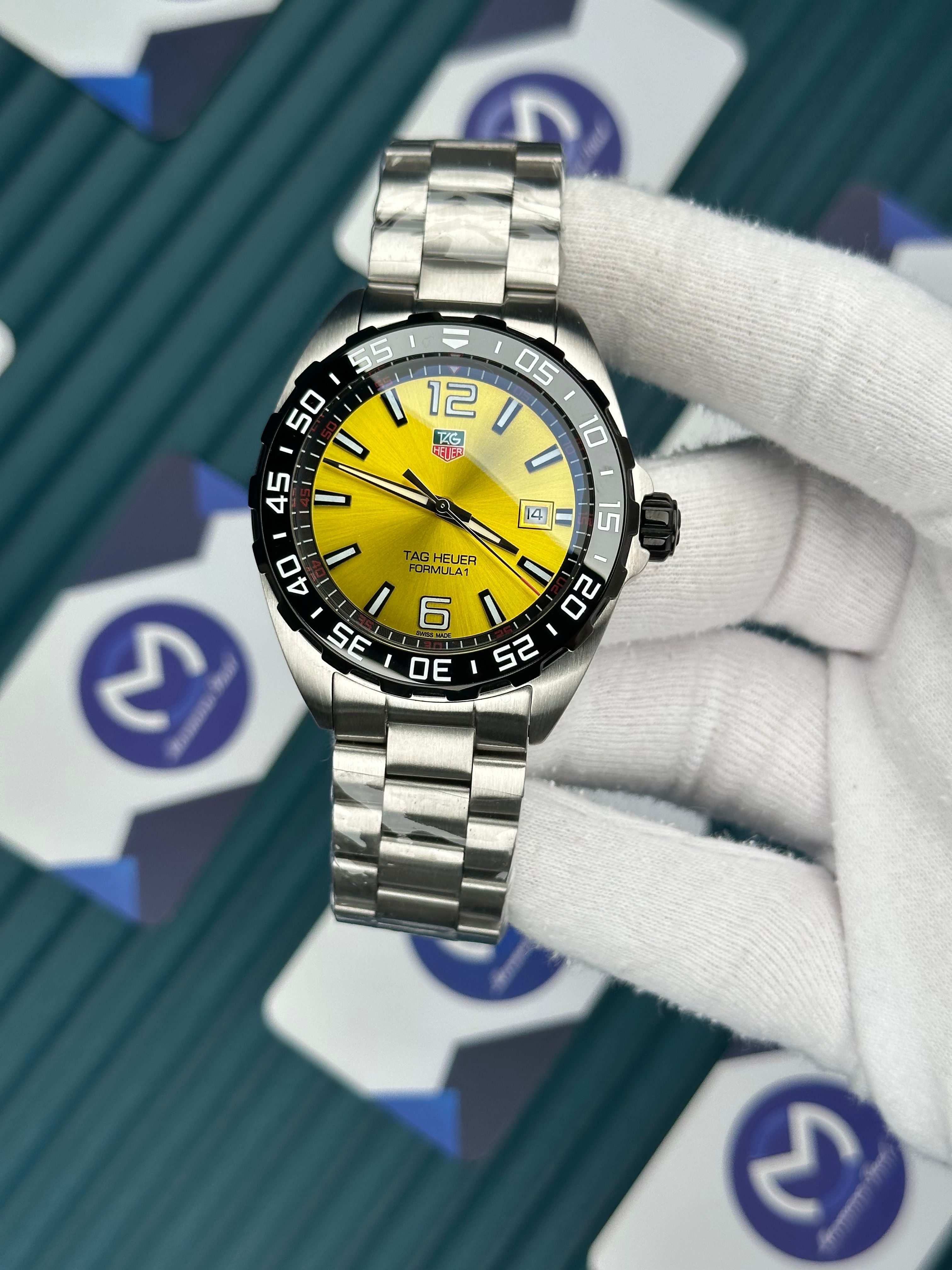Tagheuer Formula 1 Otomatik Sarı Kadran