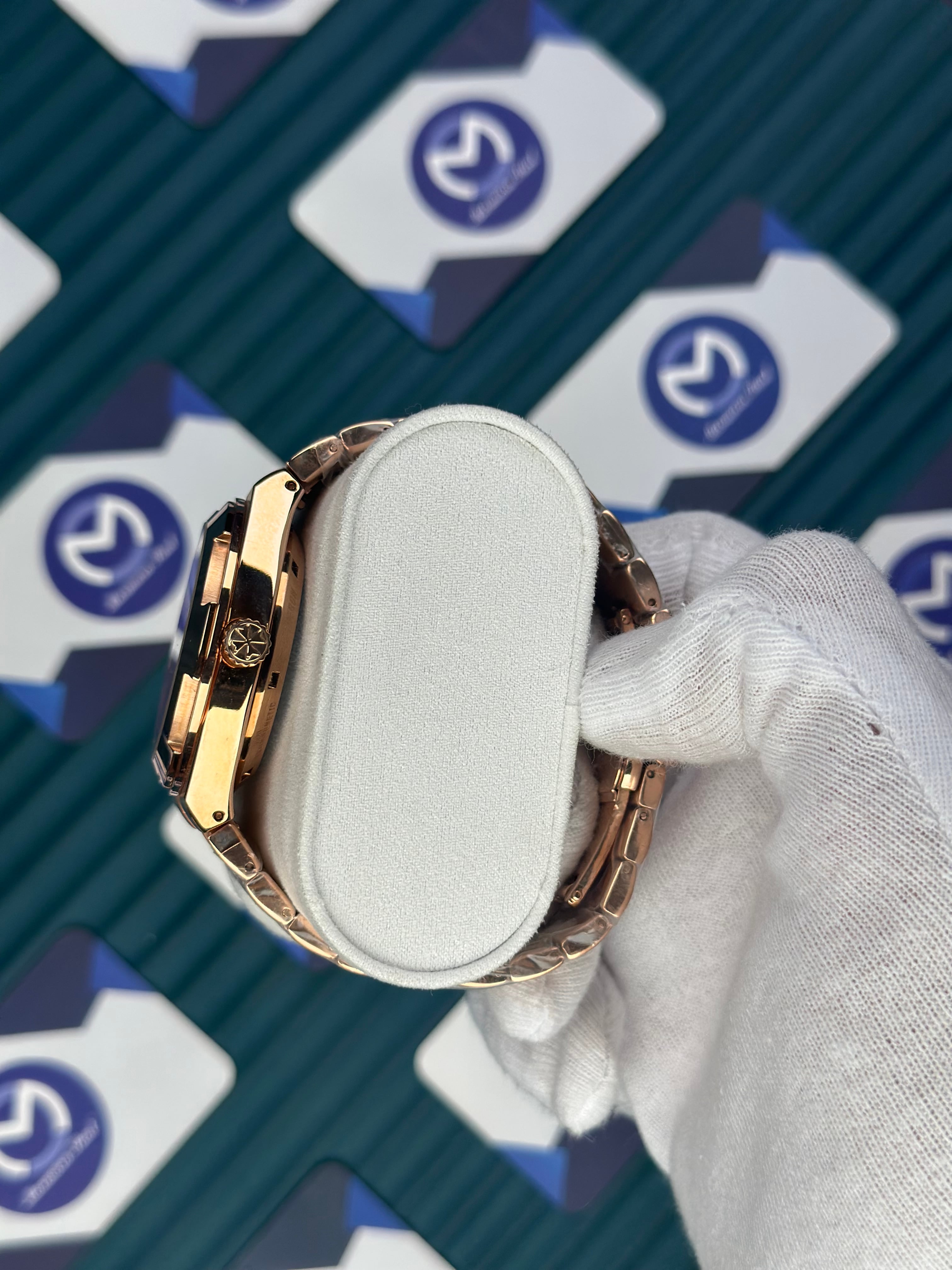 VACHERON CONSTANTIN BLUE OVERSEAS TOURBILLON ROSE