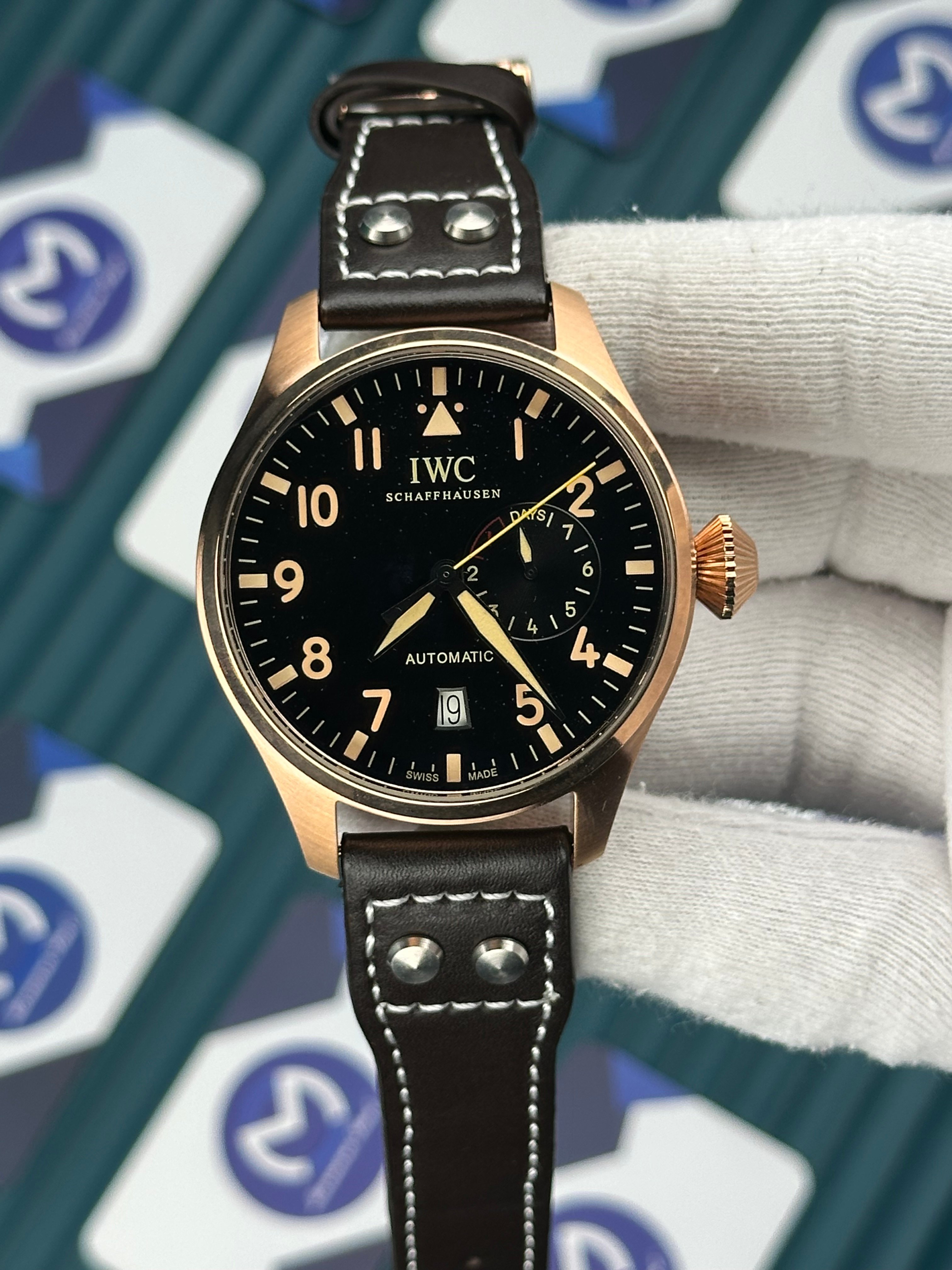 IWC Rose Brown Day Chronometer Automatic