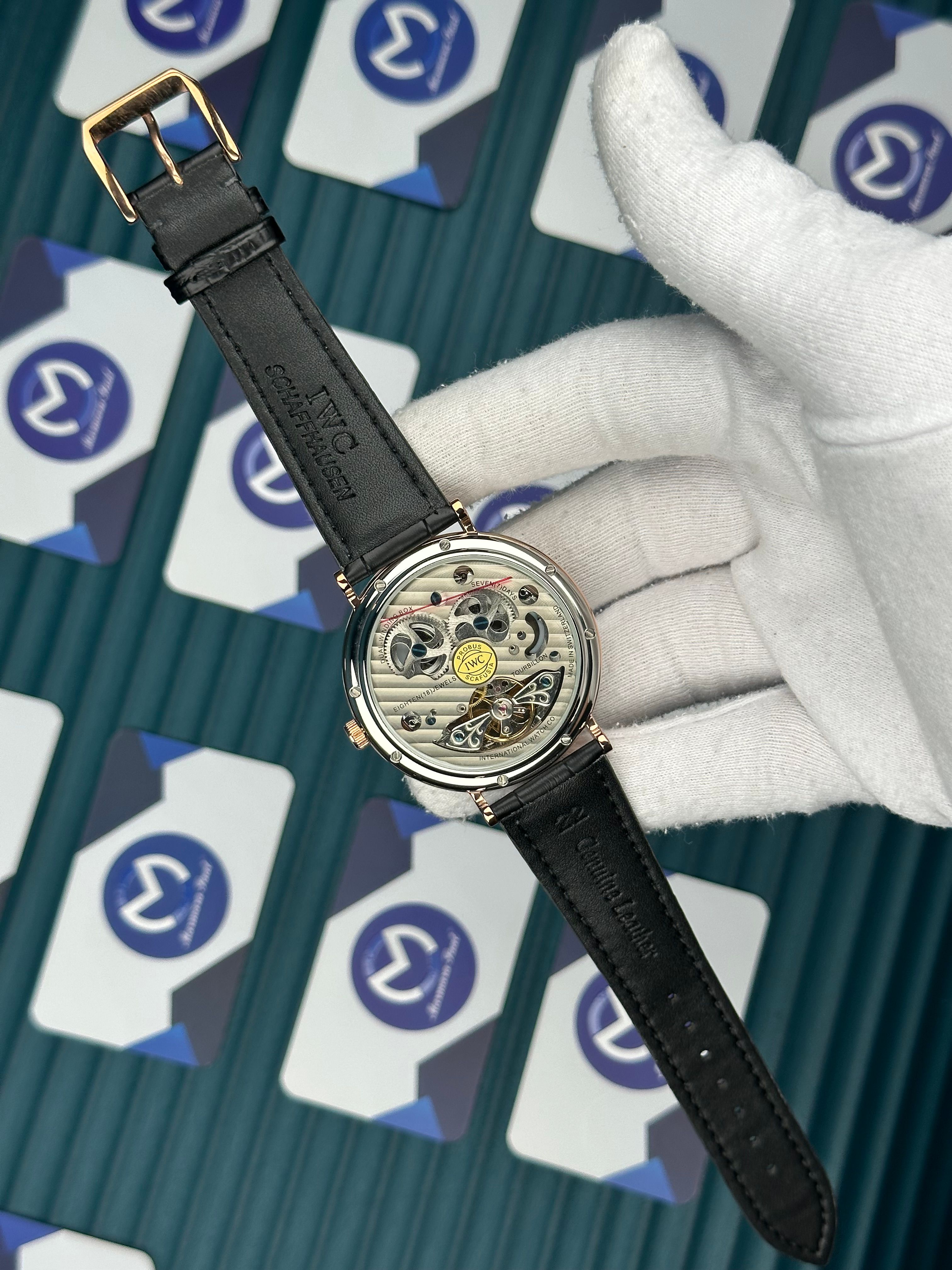 IWC Big Pilot Rose Case Chronometer And Moon 