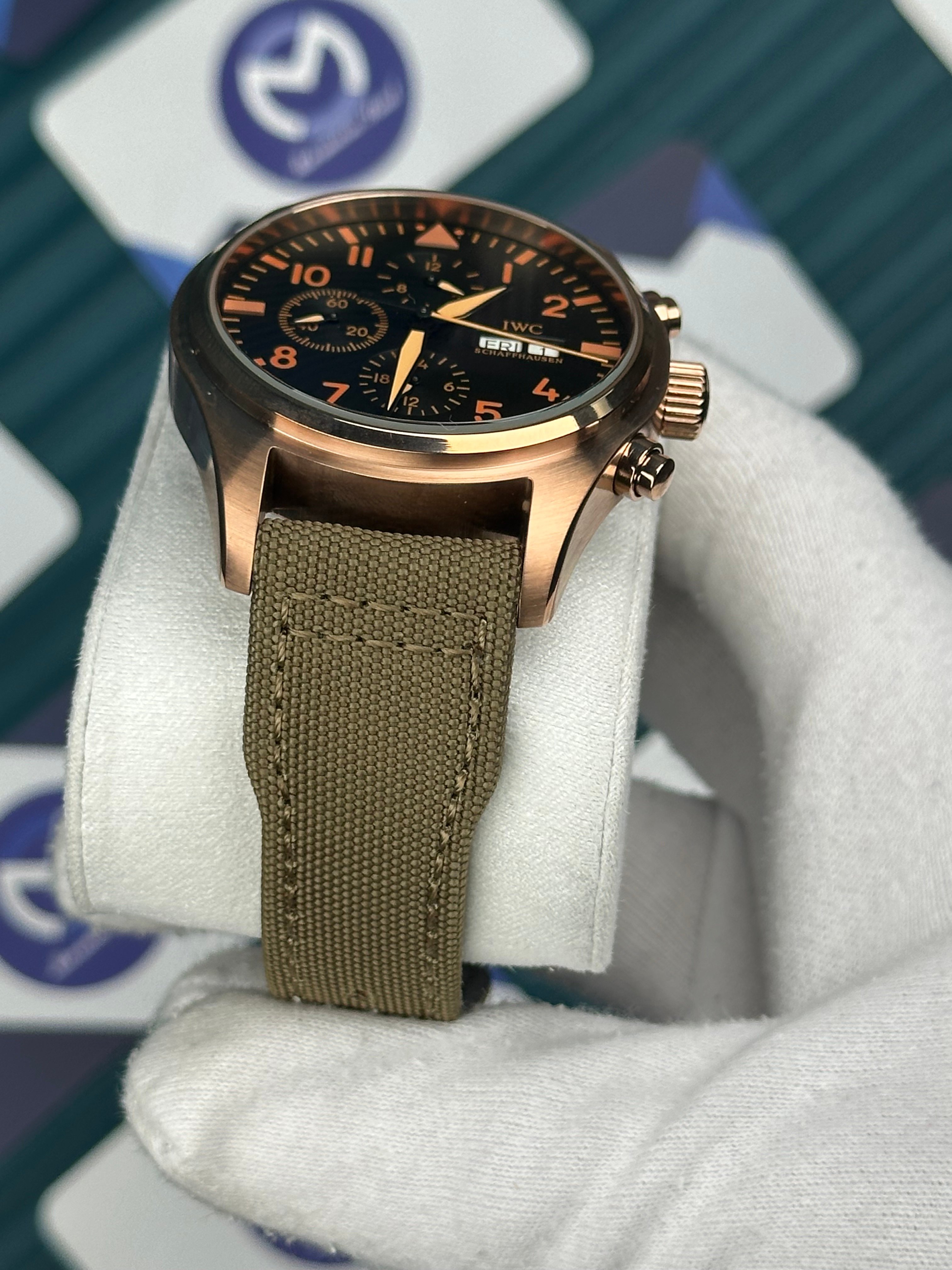 IWC Big Pilot Bej Chronometer Black Dial 