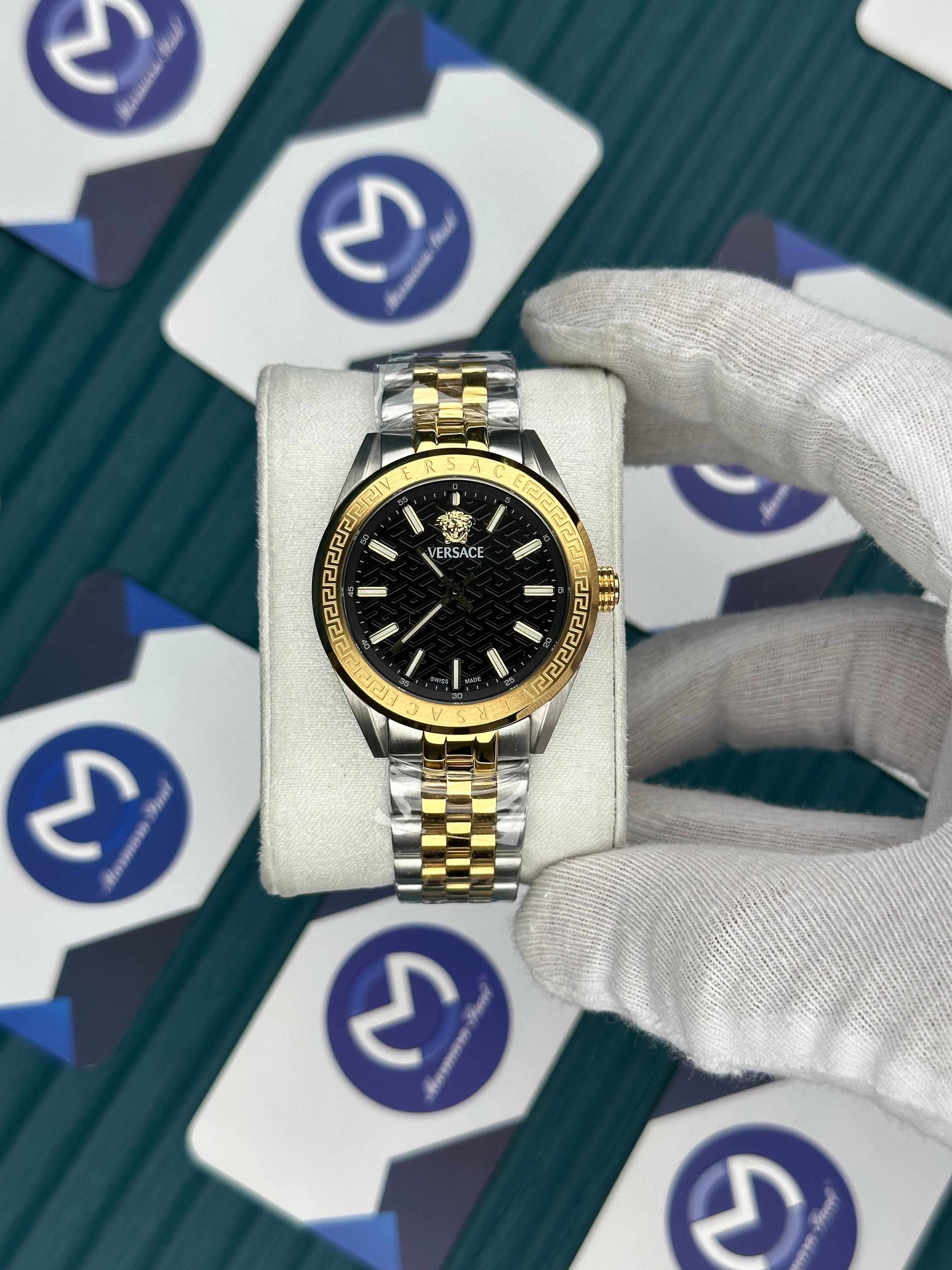 VERSACE 36 DESENLİ SAYH KADRAN GOLD-SILVER JUBILE