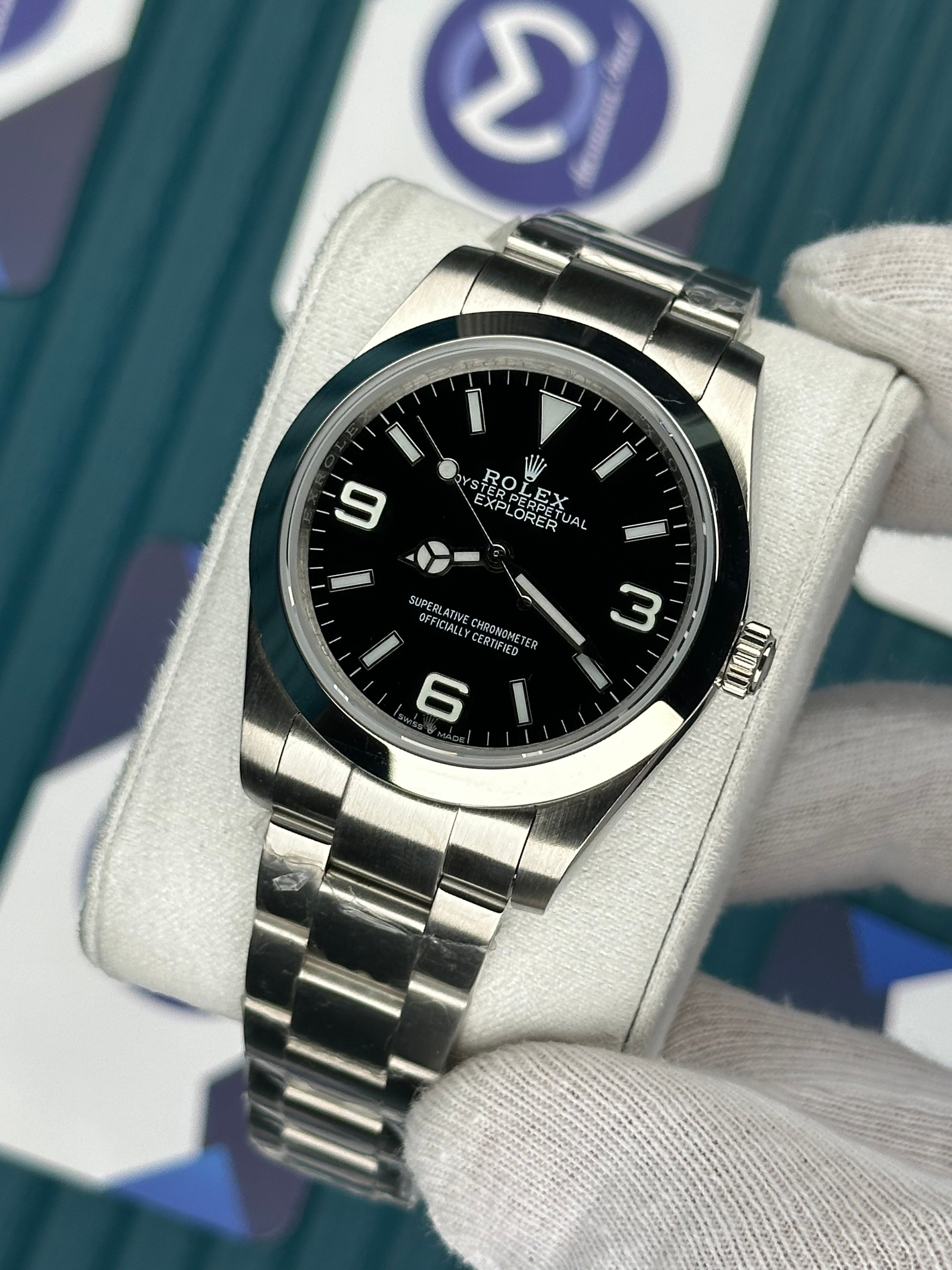 ROLEX EXPLORER BLACK DIAL