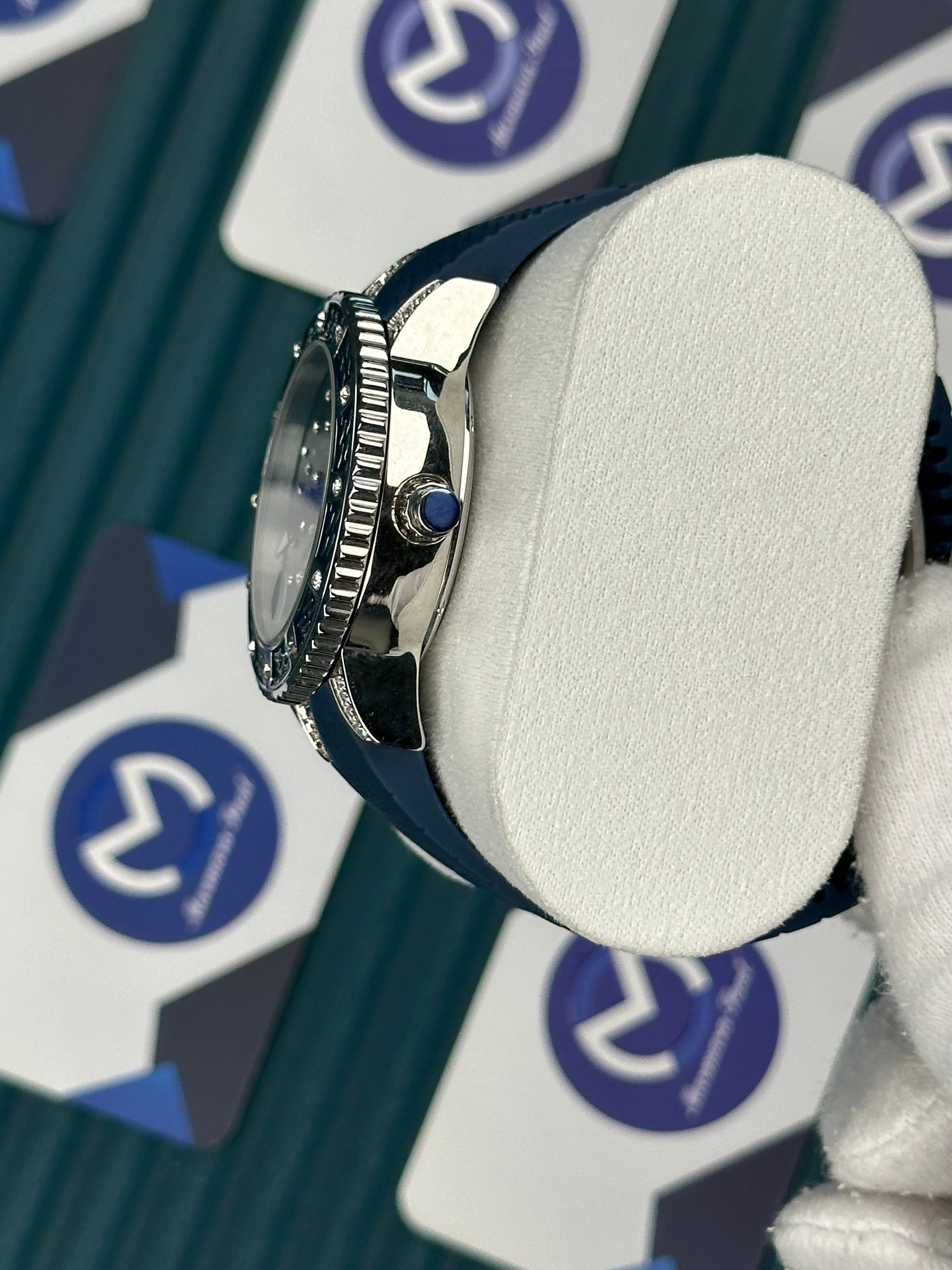 Ulysse Nardin Automatique Blue And Diamonds