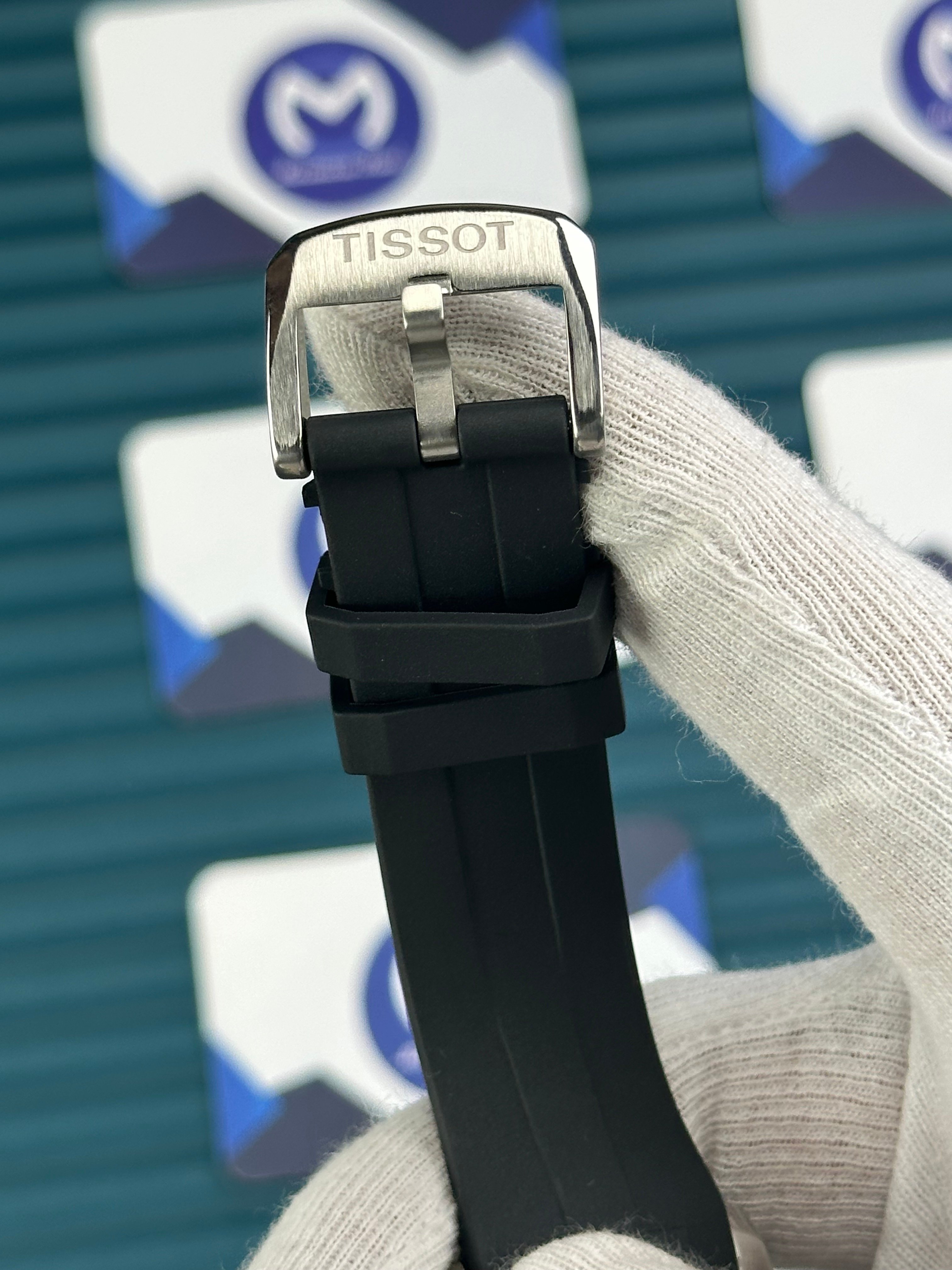 TISSOT SEASTAR 1000 CHRONO BLACK RUBBER