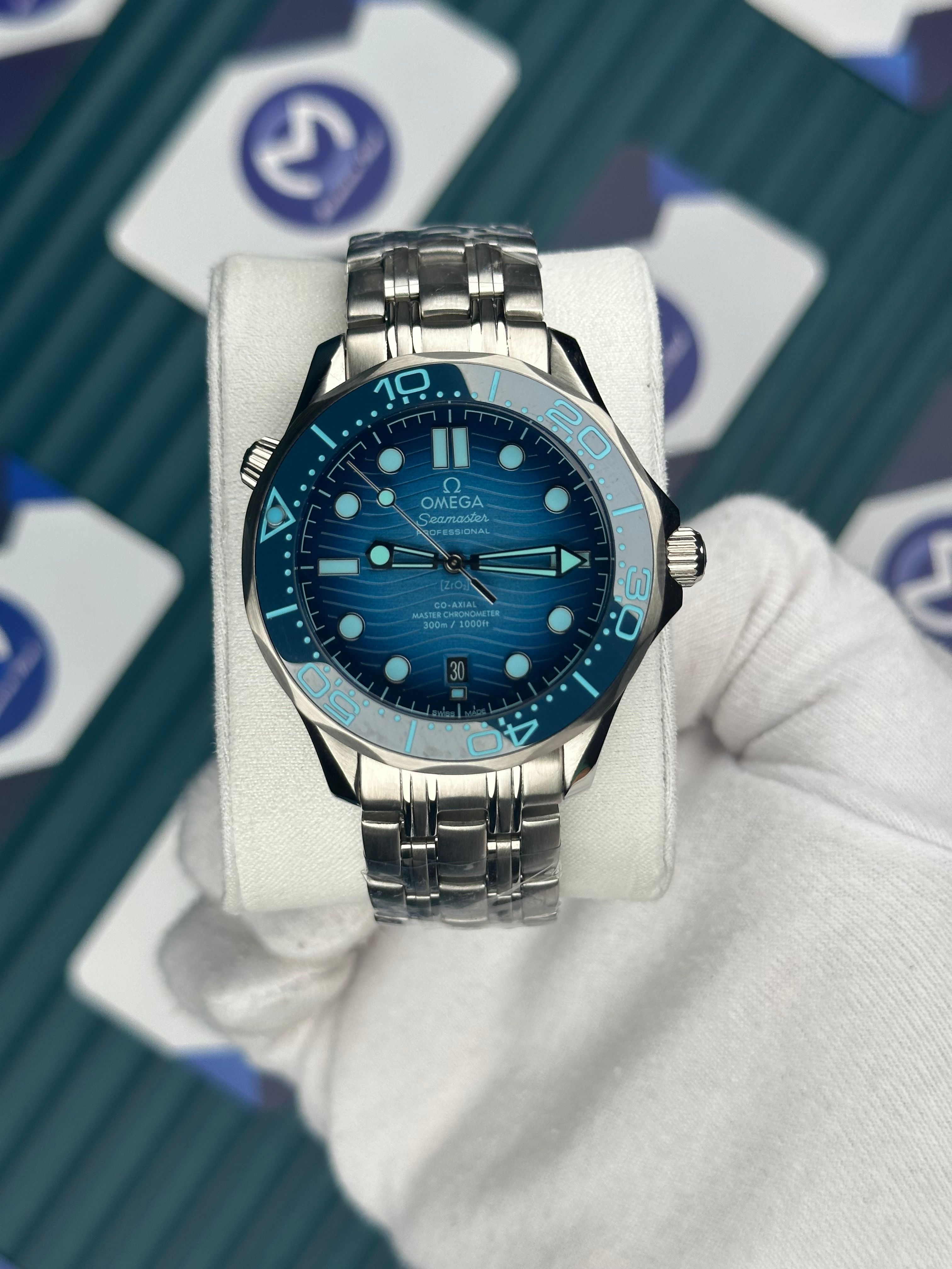 Omega Seamaster Professional Otomatik Mavi Kadran