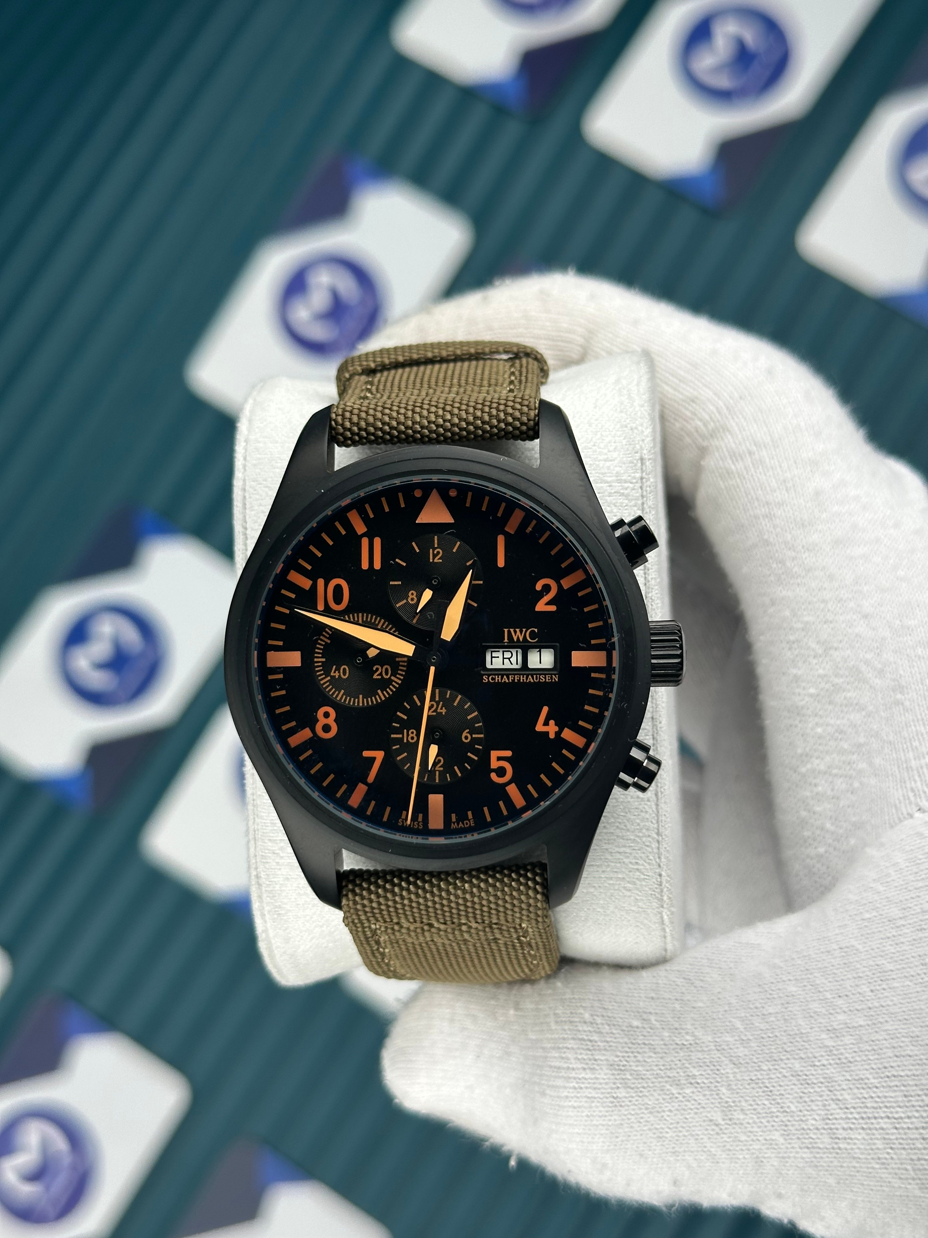 Iwc Big Pilot Bez Kordon Turuncu İndeks