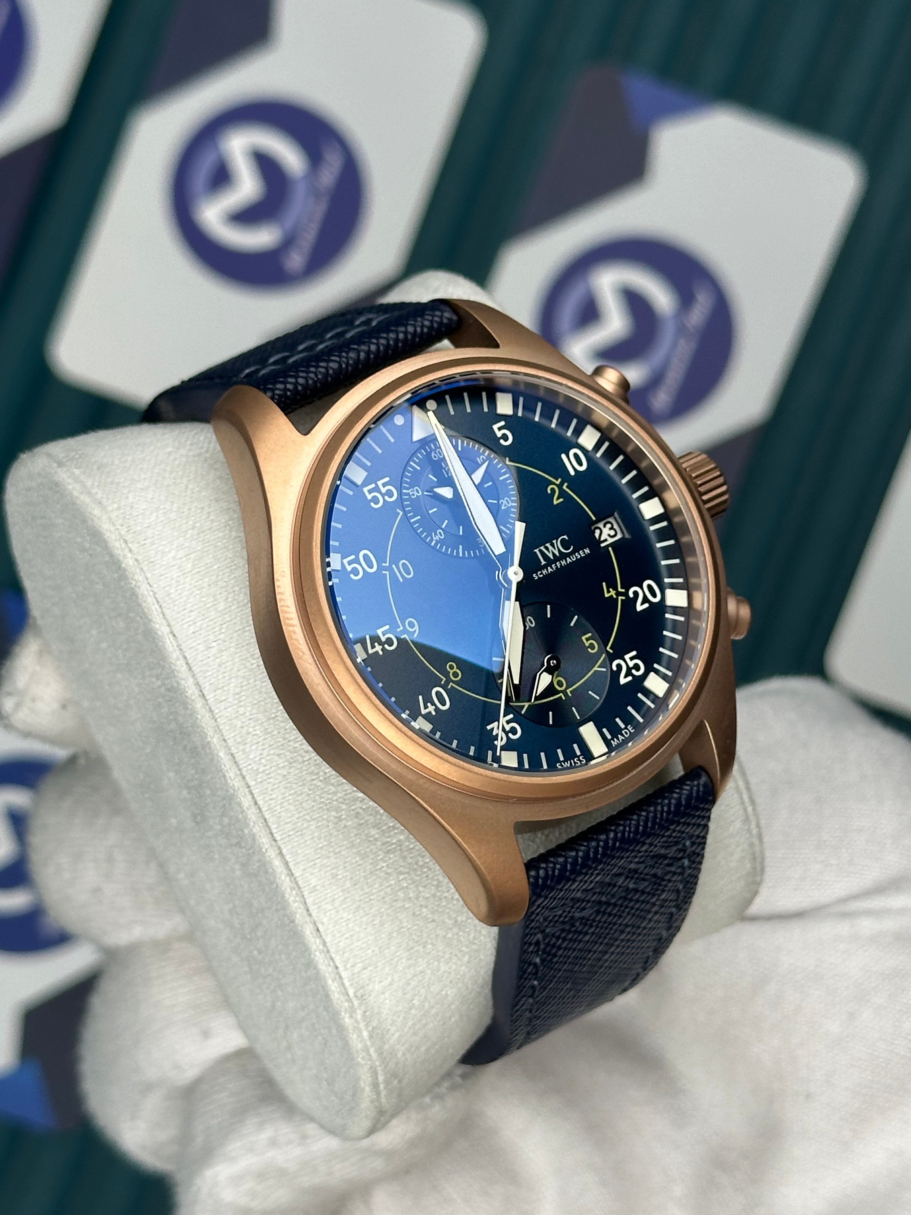 IWC Blue Rose Automatic Chronograph