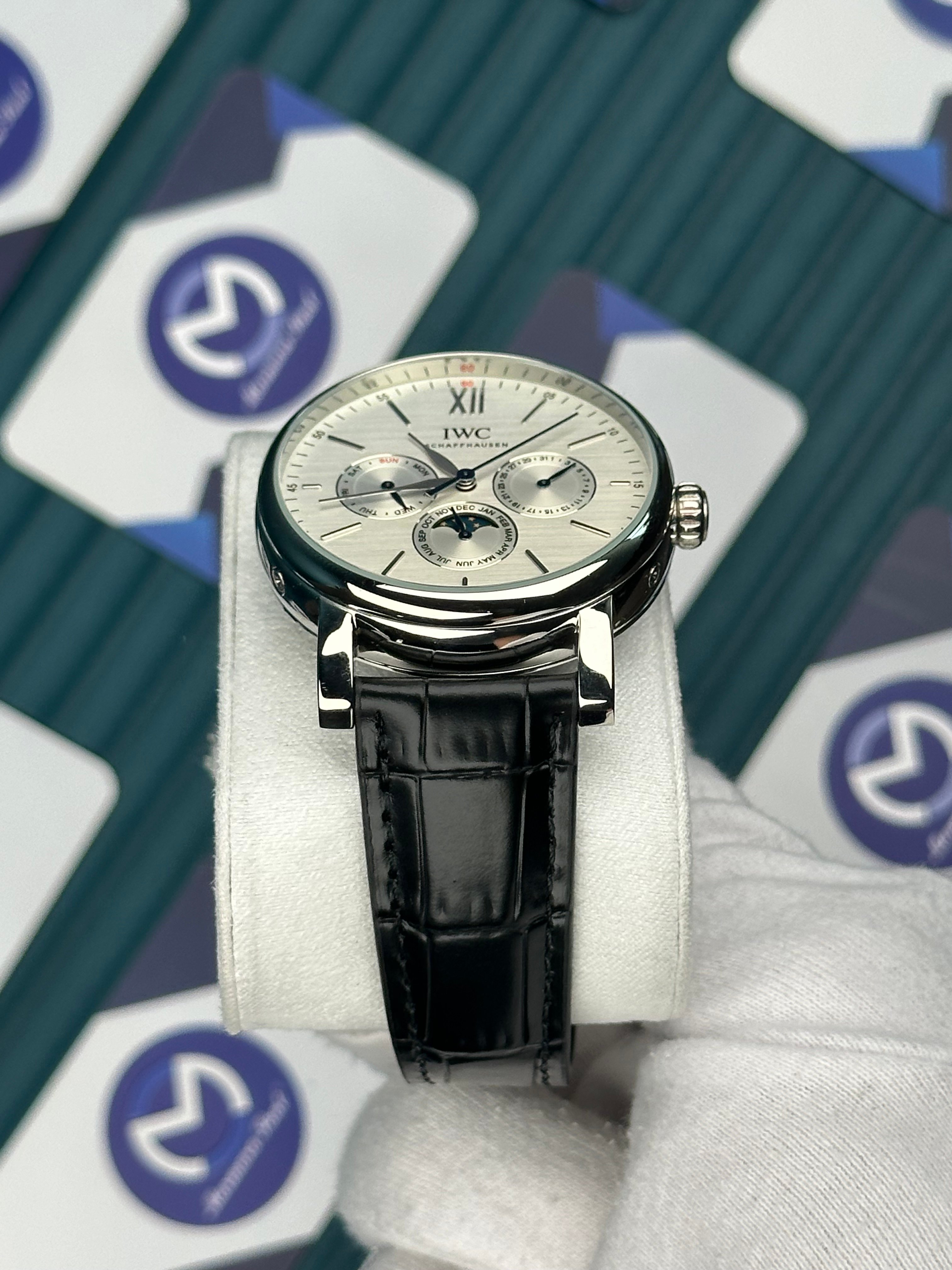 IWC PORTOFINO PERPETUAL CALENDAR WHITE DIAL