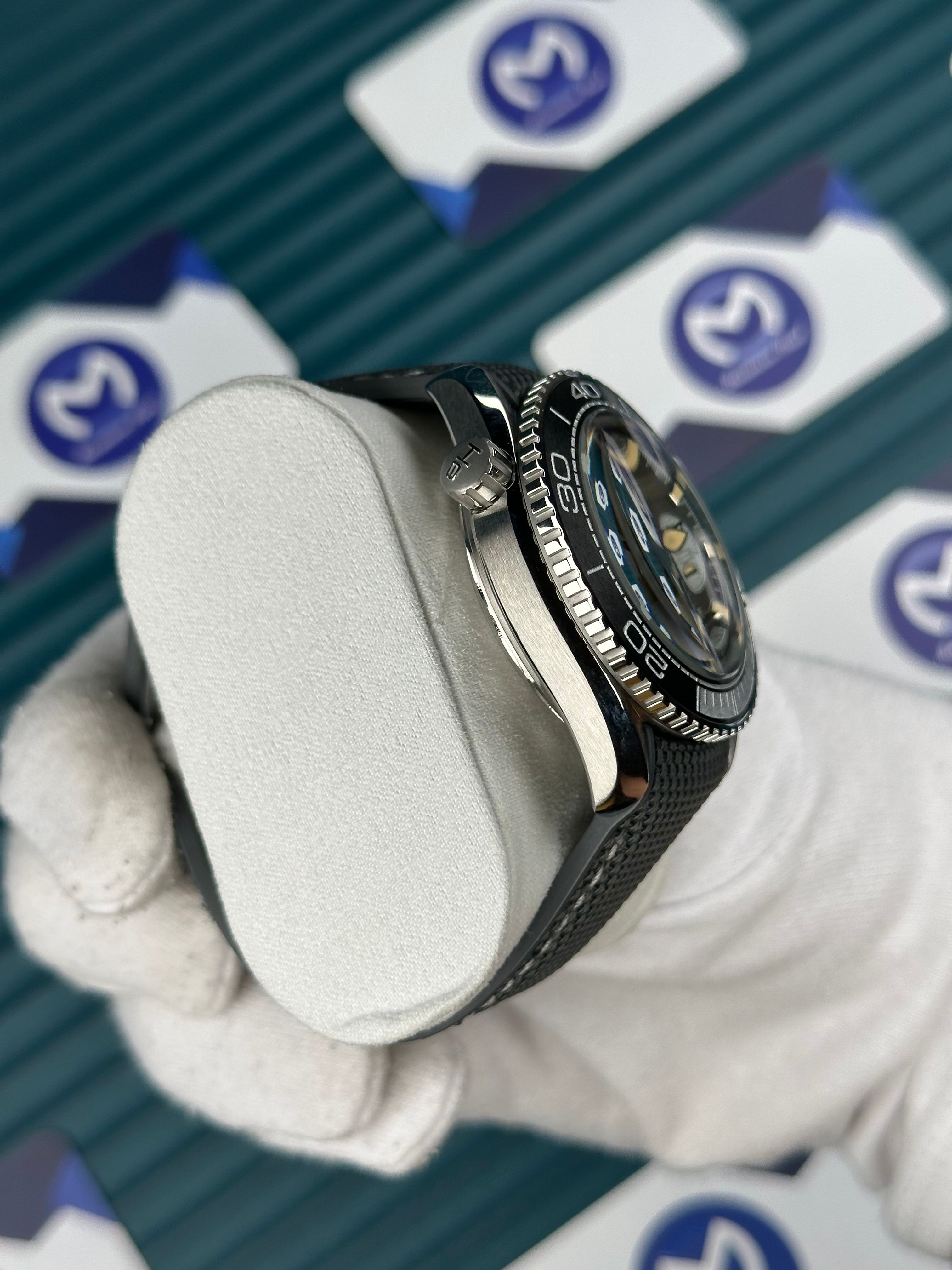 Omega Seamaster Planet Ocean PVD Çift Fonksiyon Gri 