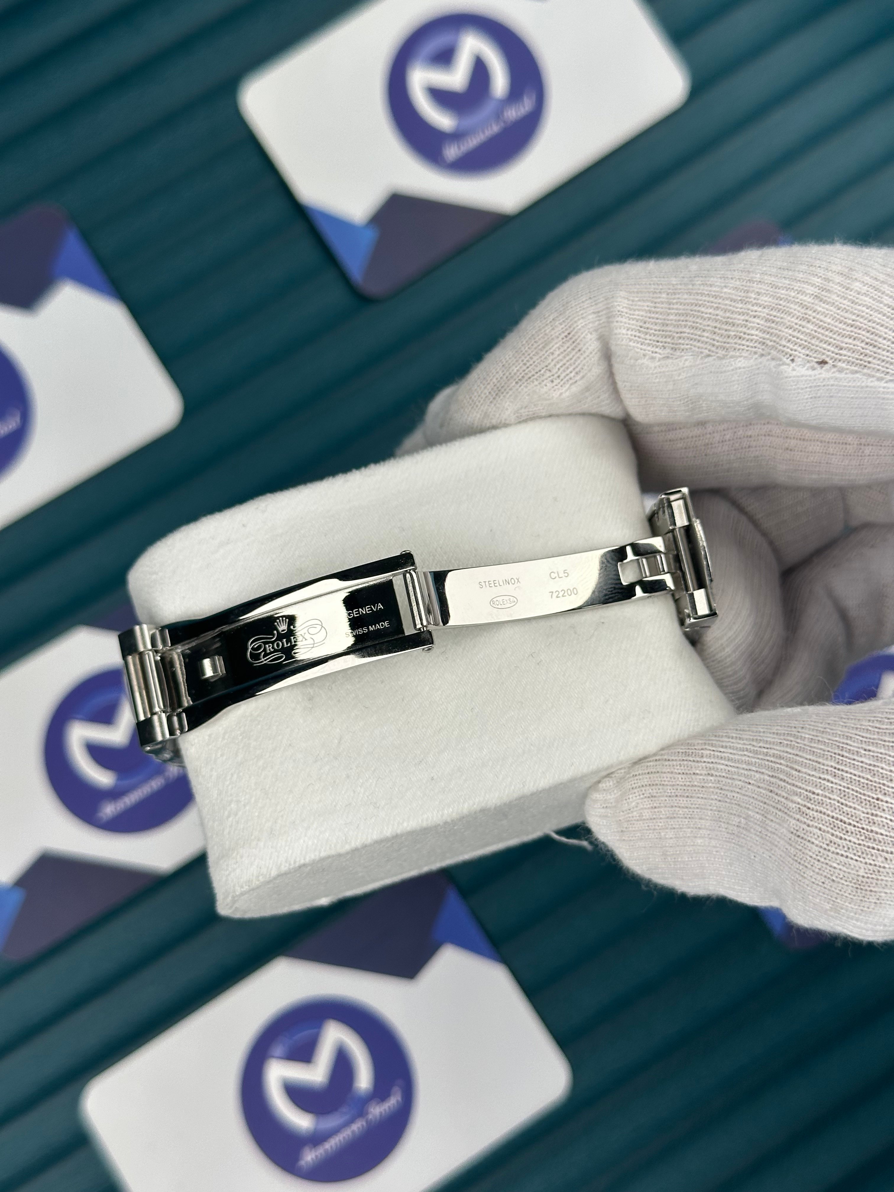 ROLEX WHITE DIAL SILVER OYSTER